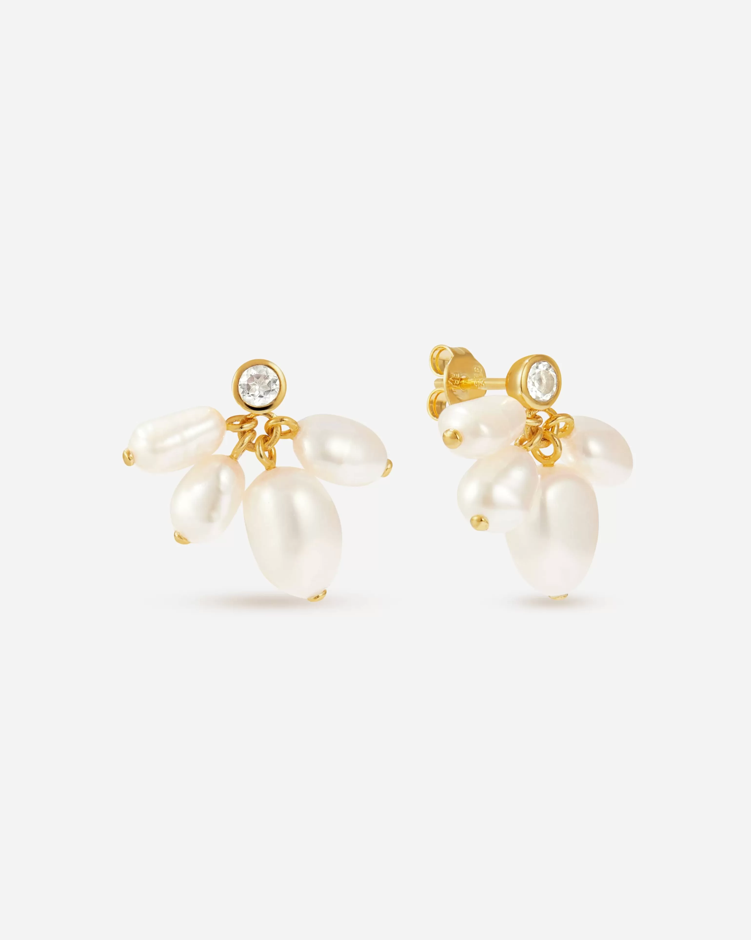 Studs | Pearls^BRUNA The Label Airelles Studs 18k Gold Vermeil & Pearls