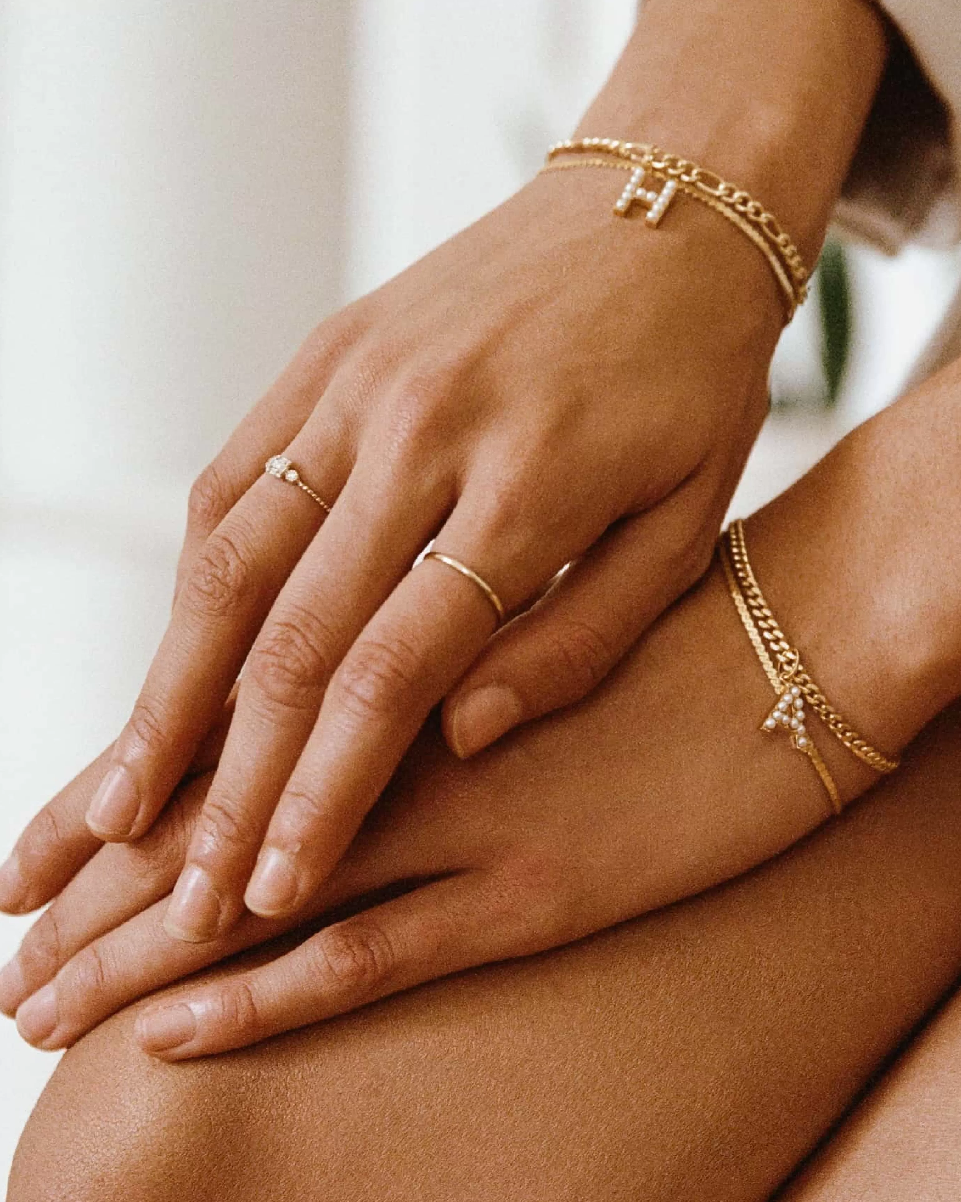 Stacking Rings | Delicate^BRUNA The Label Alba Ring 14k Yellow Gold