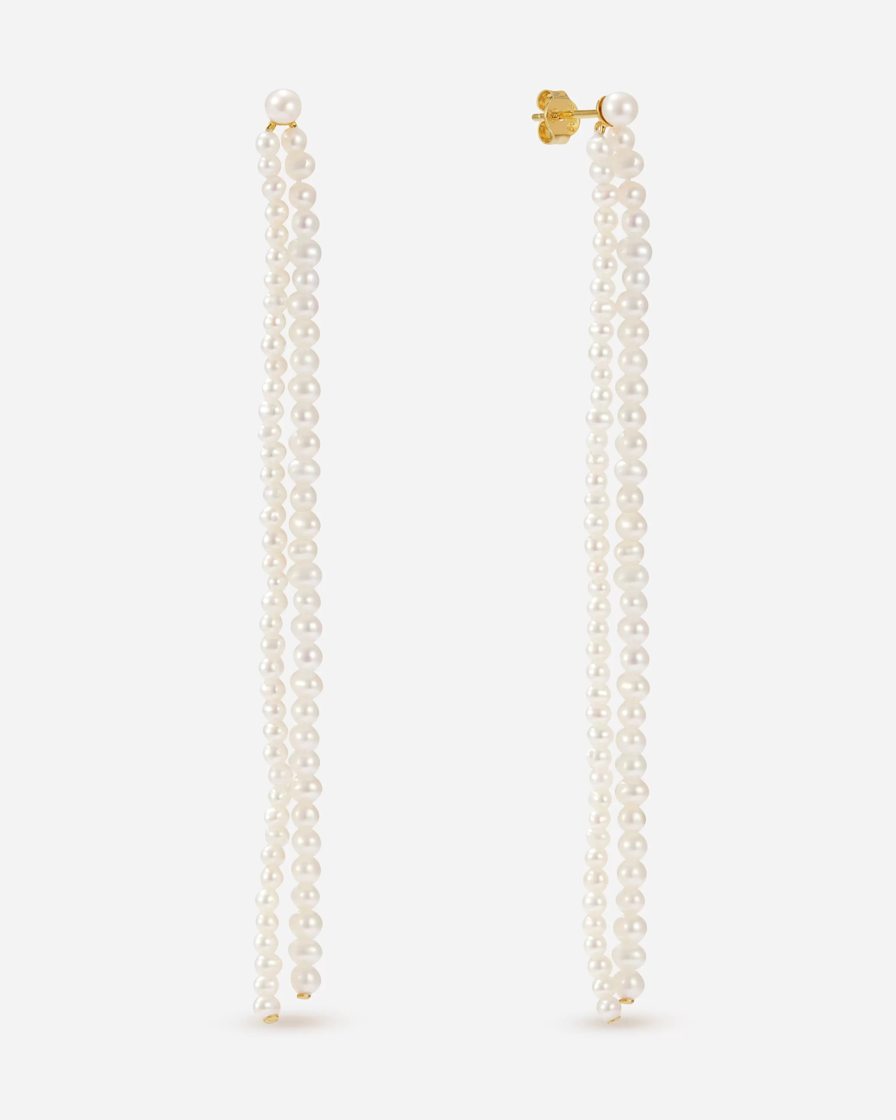 Pearls | Drop^BRUNA The Label Allegro Earrings 18k Gold Vermeil & Pearls