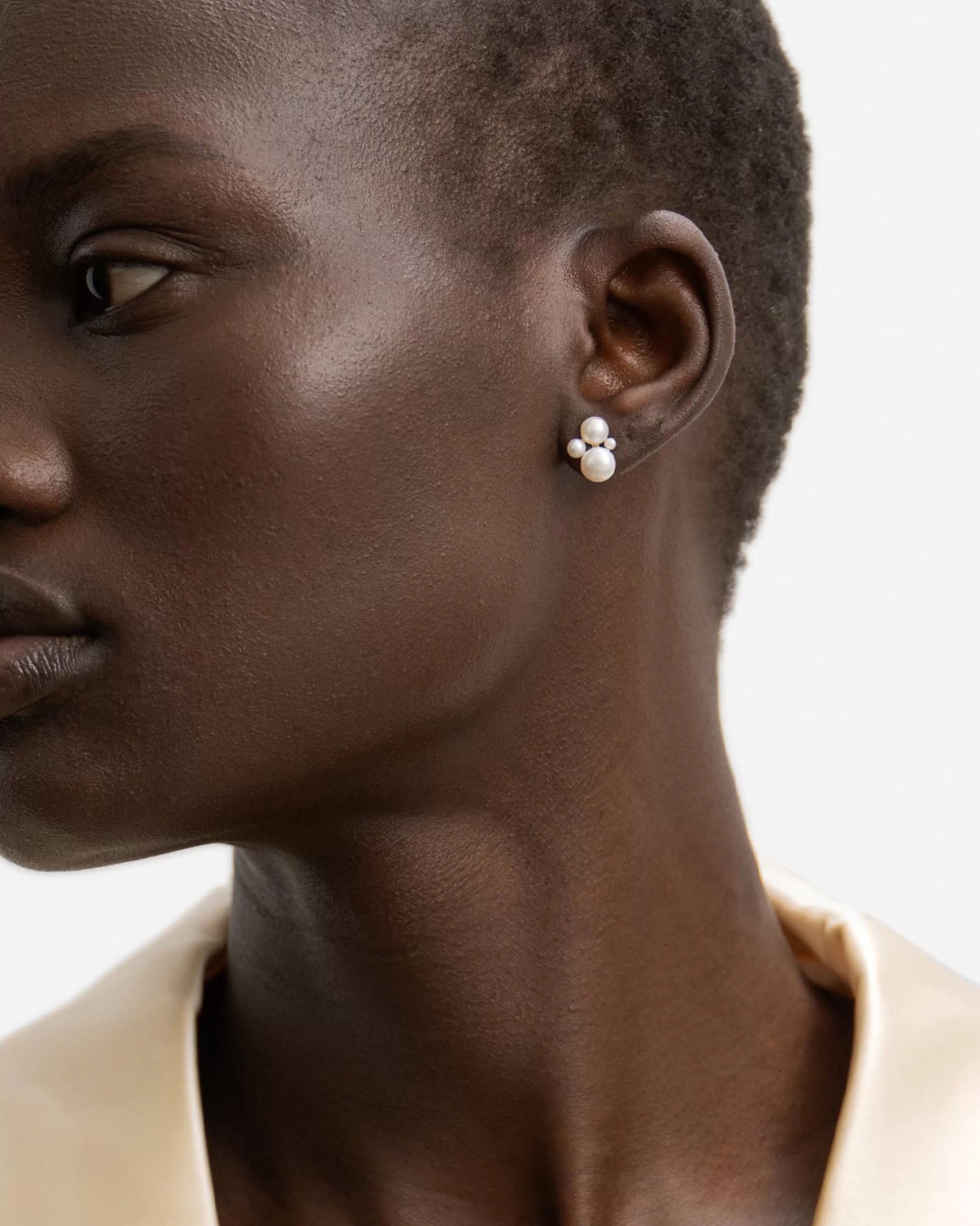 Studs | Pearls^BRUNA The Label Amboise Studs 18k Gold Vermeil & Pearls