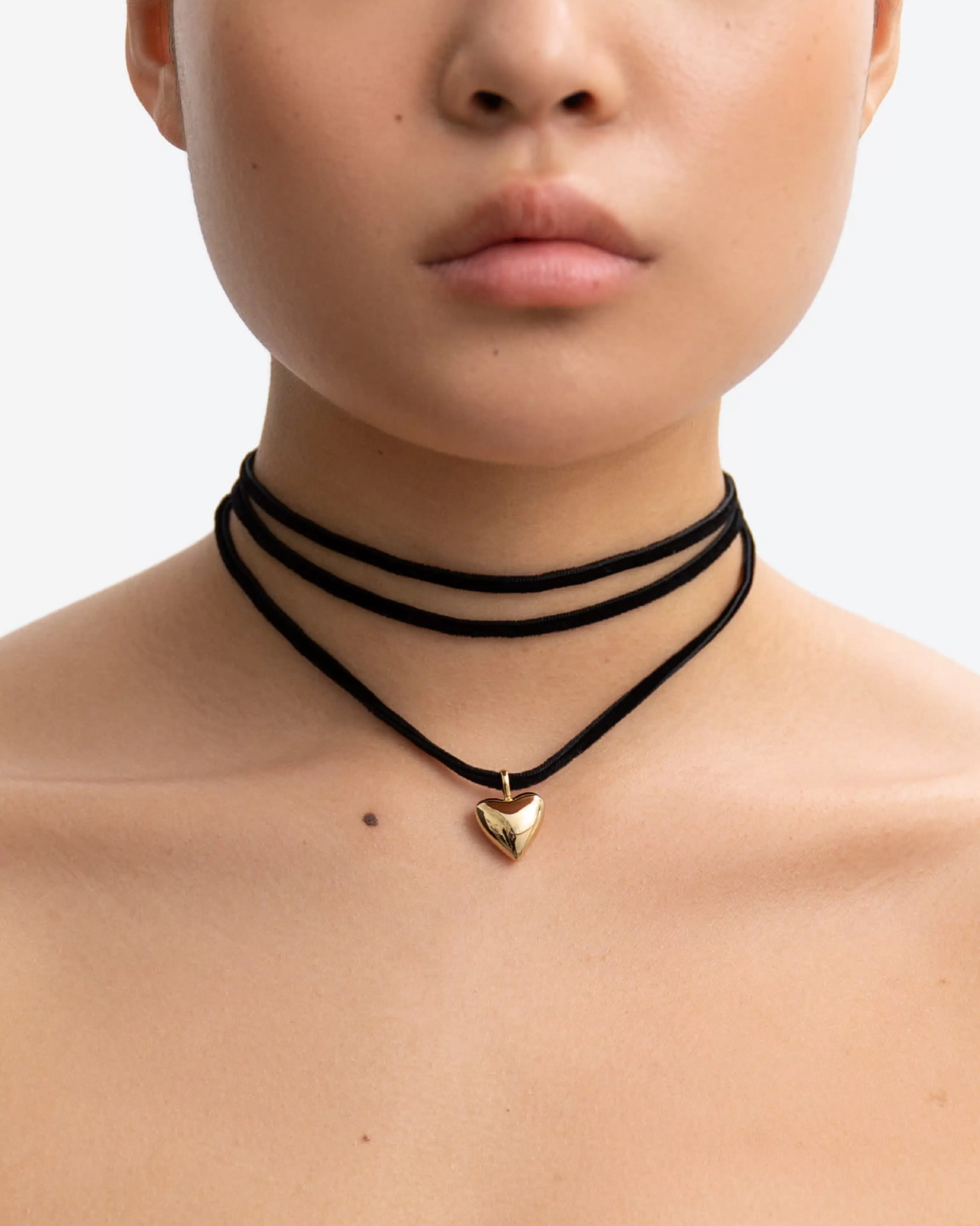 Choker^BRUNA The Label Amore Velvet Cord Necklace