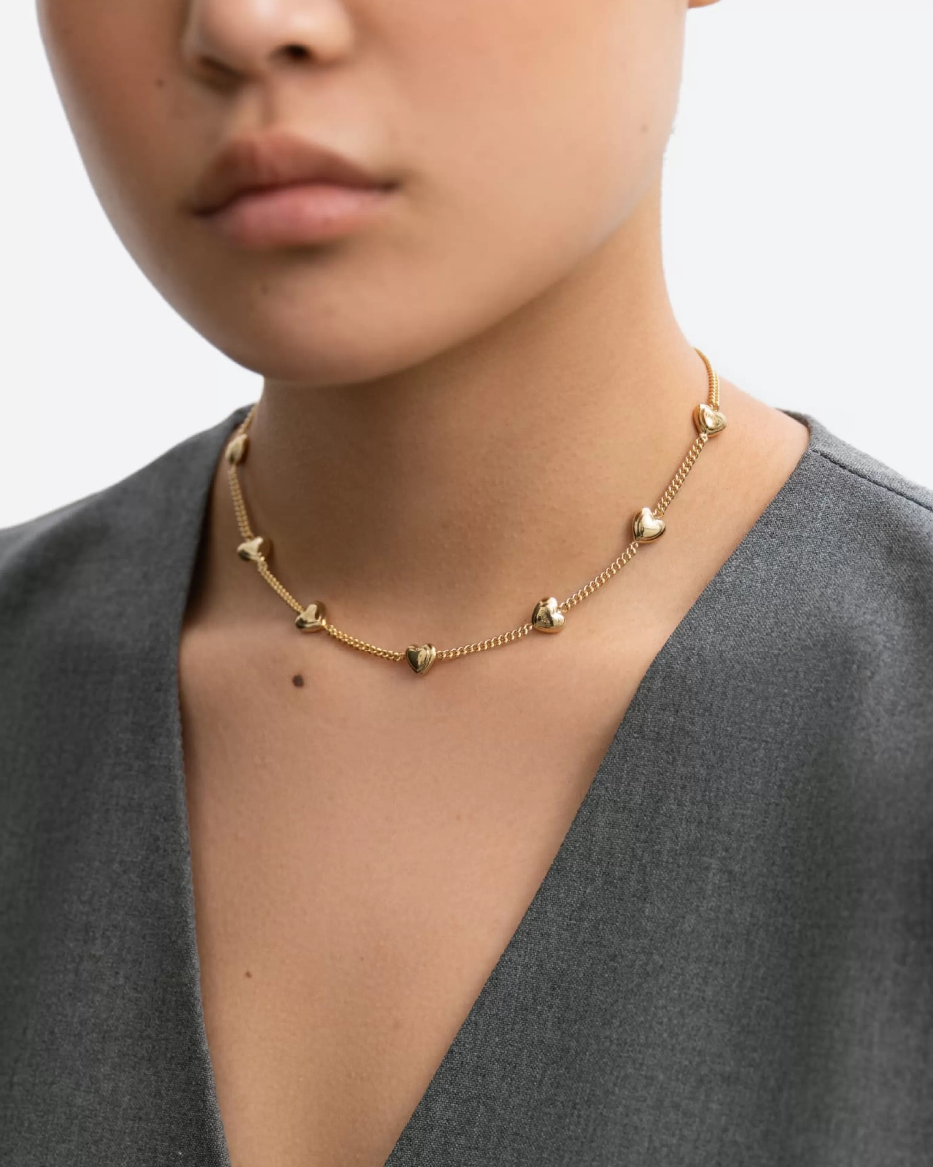 Choker | Statement^BRUNA The Label Bisous Choker 18k Gold Vermeil