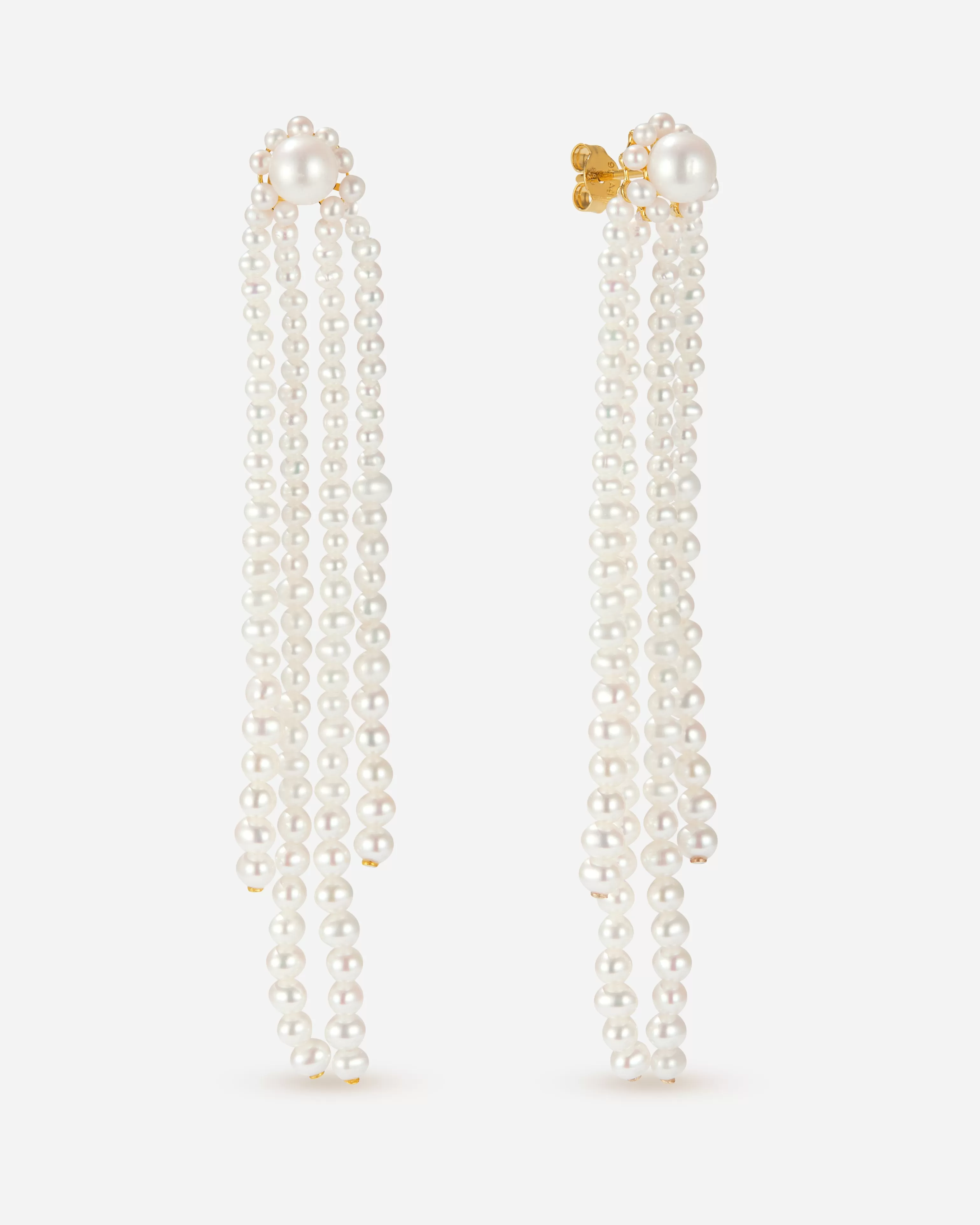 Drop | Pearls^BRUNA The Label Bonnieux Earrings 18k Gold Vermeil & Pearls