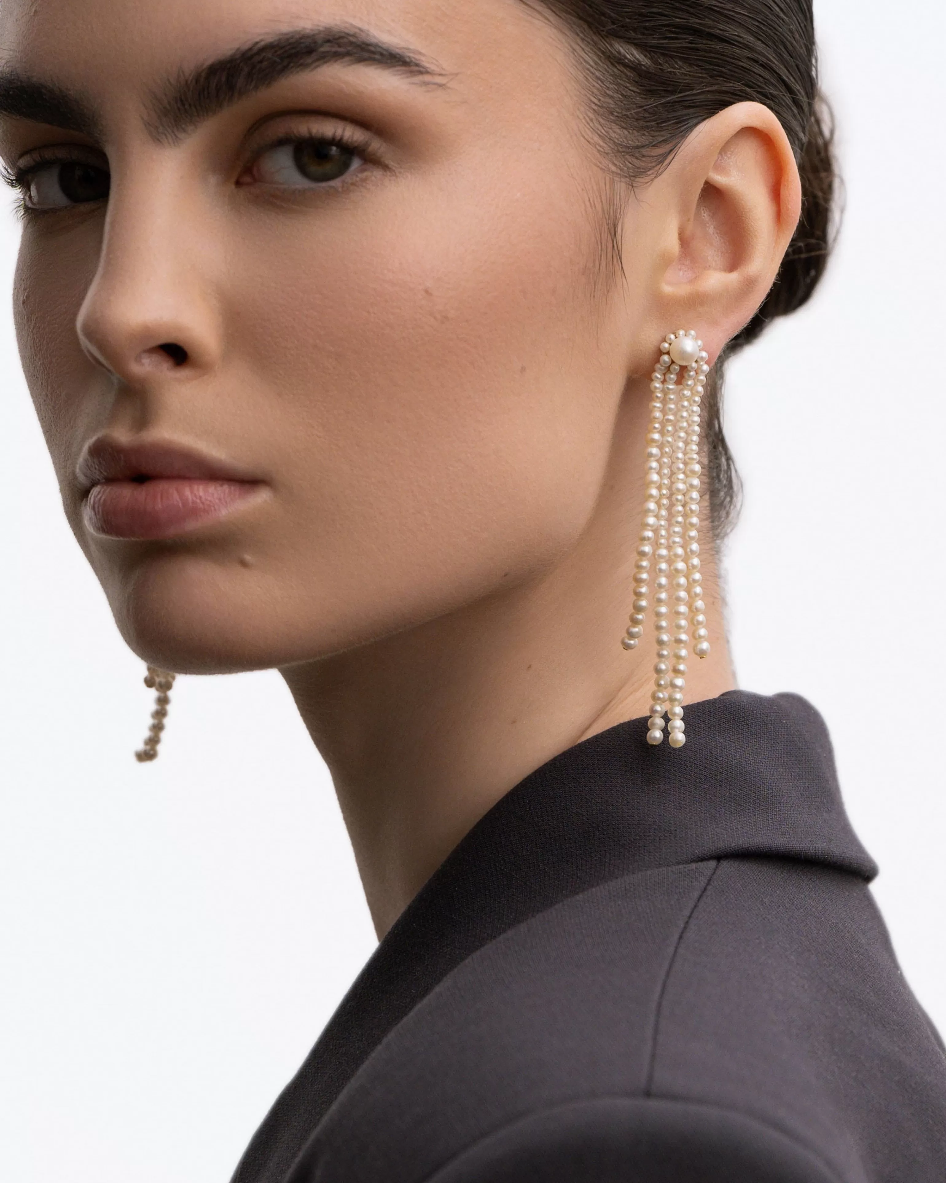 Drop | Pearls^BRUNA The Label Bonnieux Earrings 18k Gold Vermeil & Pearls