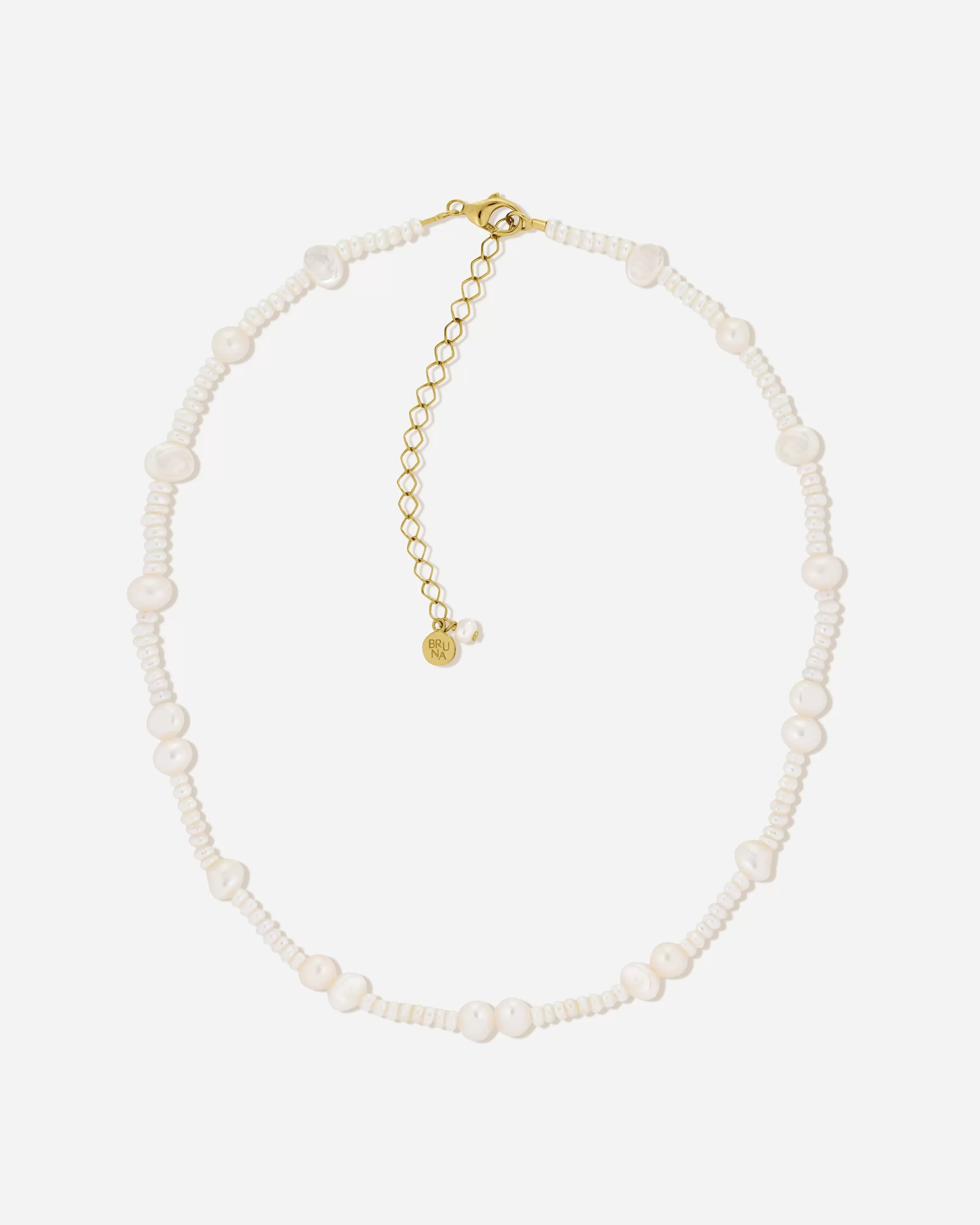 Pearls | Choker^BRUNA The Label Borchia Choker 18k Gold Vermeil & Pearls