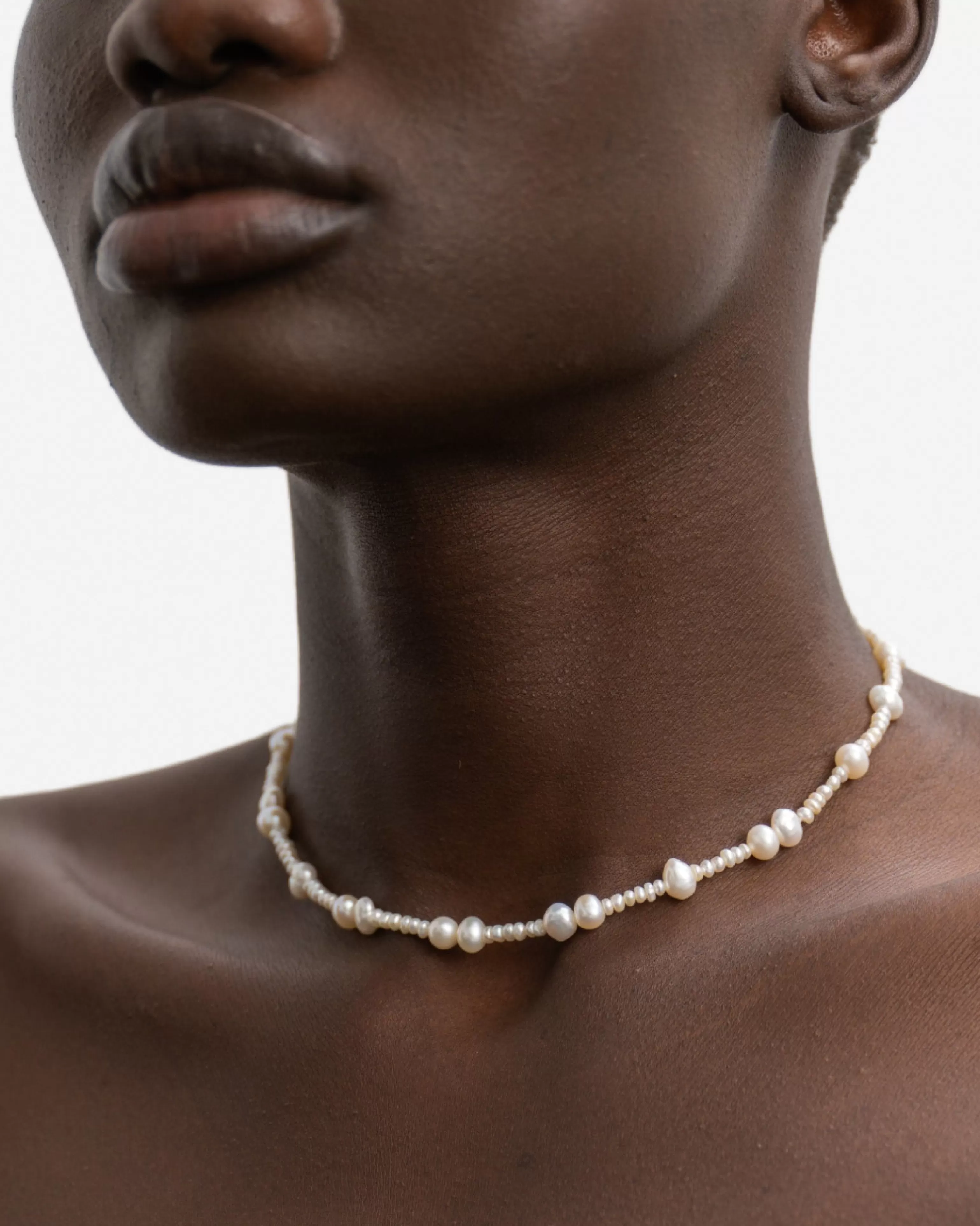 Pearls | Choker^BRUNA The Label Borchia Choker 18k Gold Vermeil & Pearls