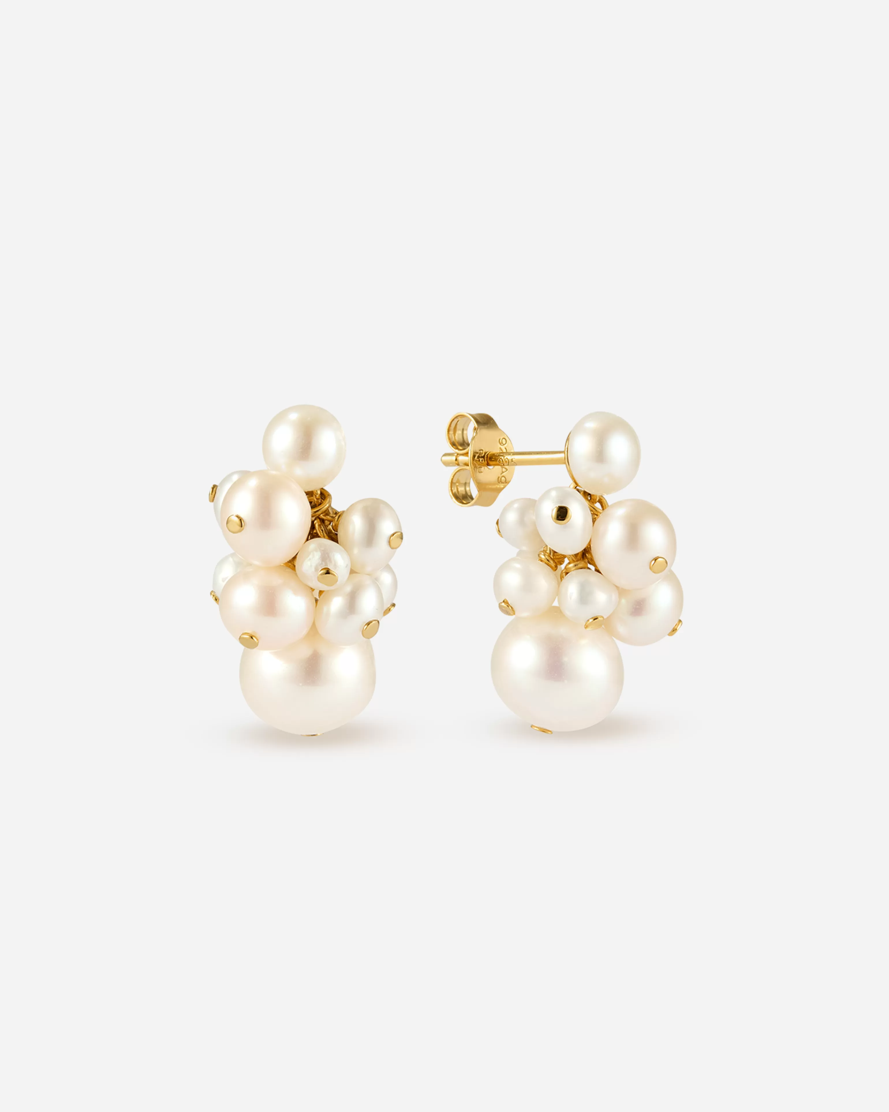 Studs | Pearls^BRUNA The Label Bordeaux Earrings 18k Gold Vermeil & Pearls