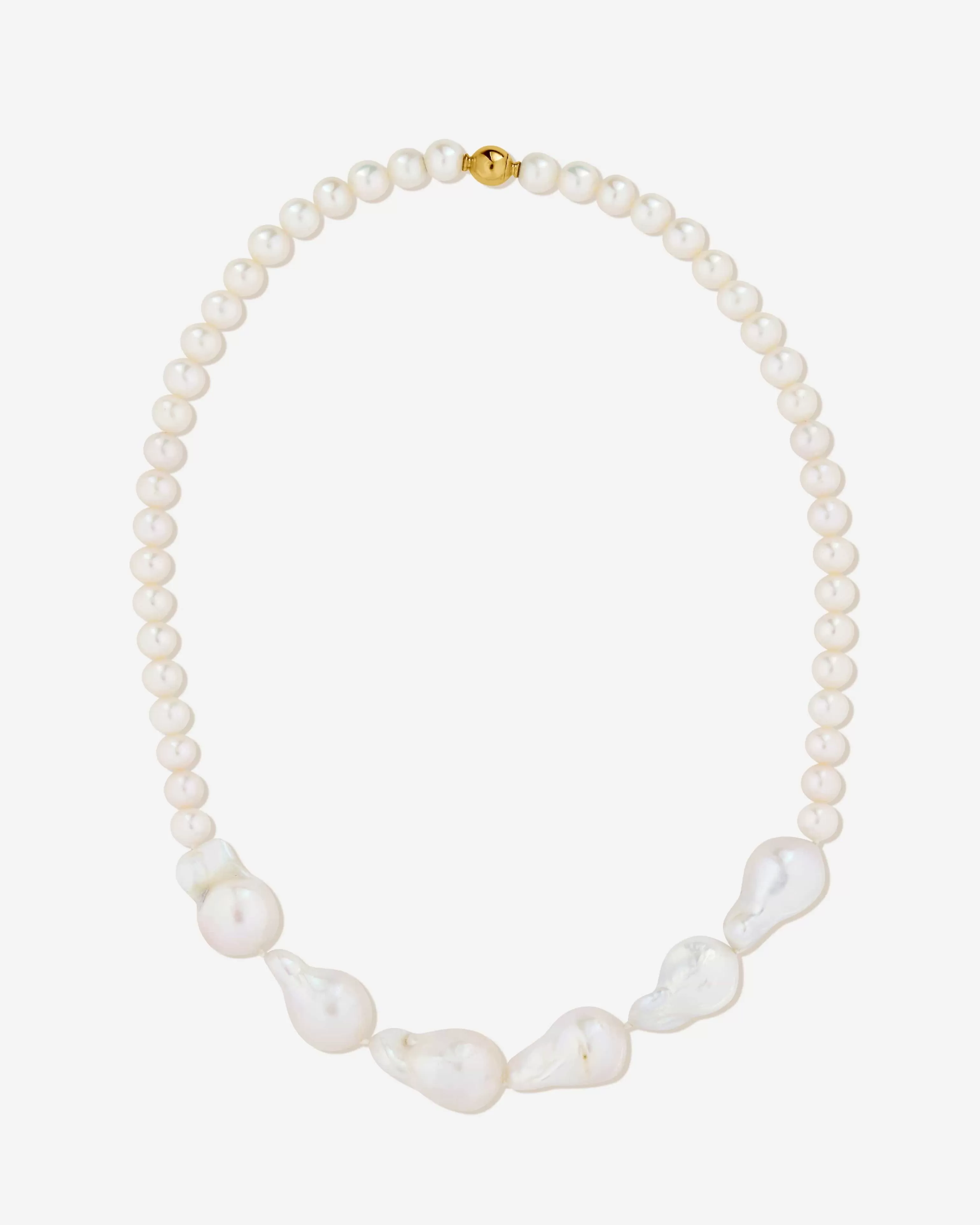 Pearls | Statement^BRUNA The Label Champagne Necklace 18k Gold Vermeil & Pearls