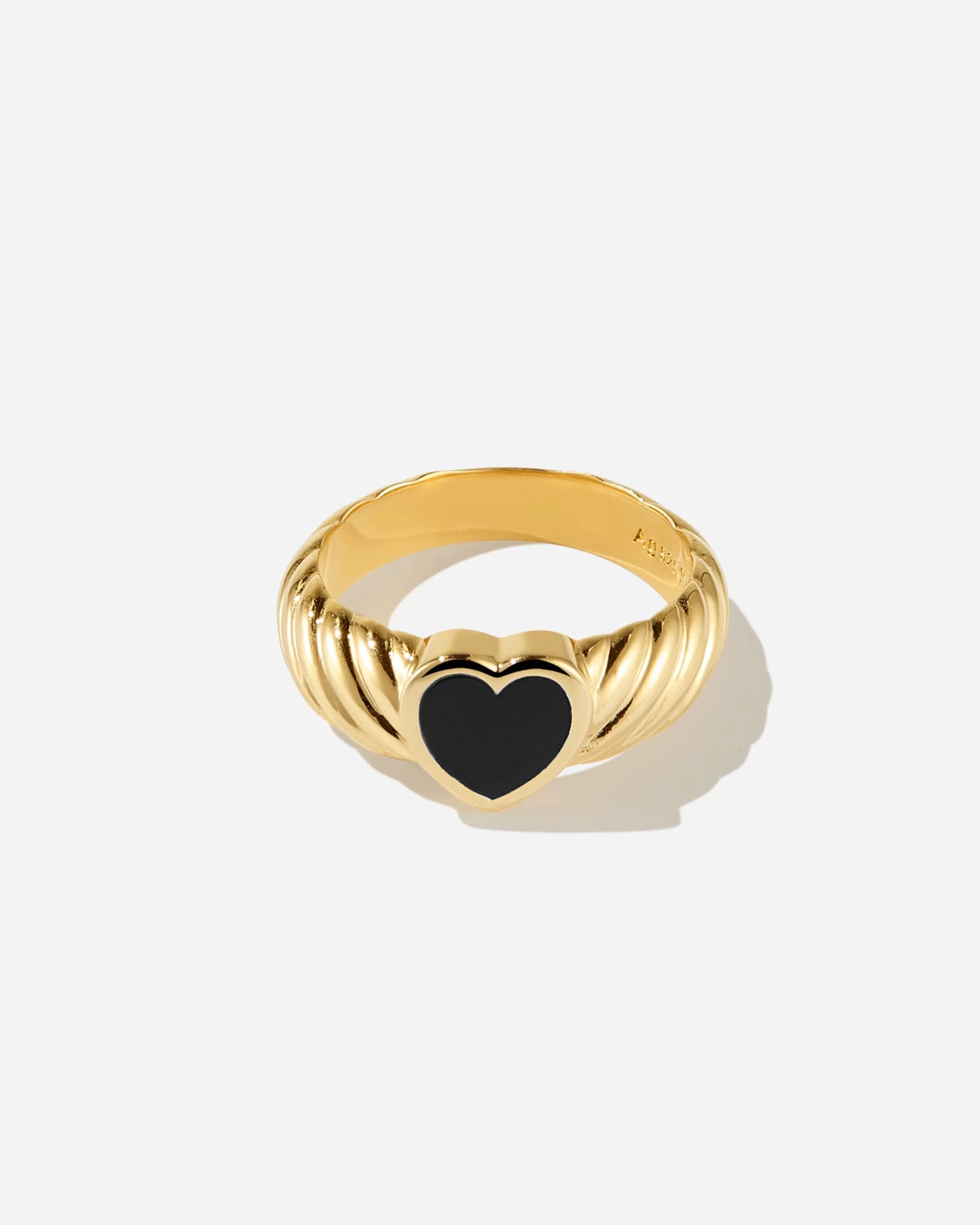 Stacking Rings | Gemstones^BRUNA The Label Corvina Onyx Ring 18k Gold Vermeil & Gemstones