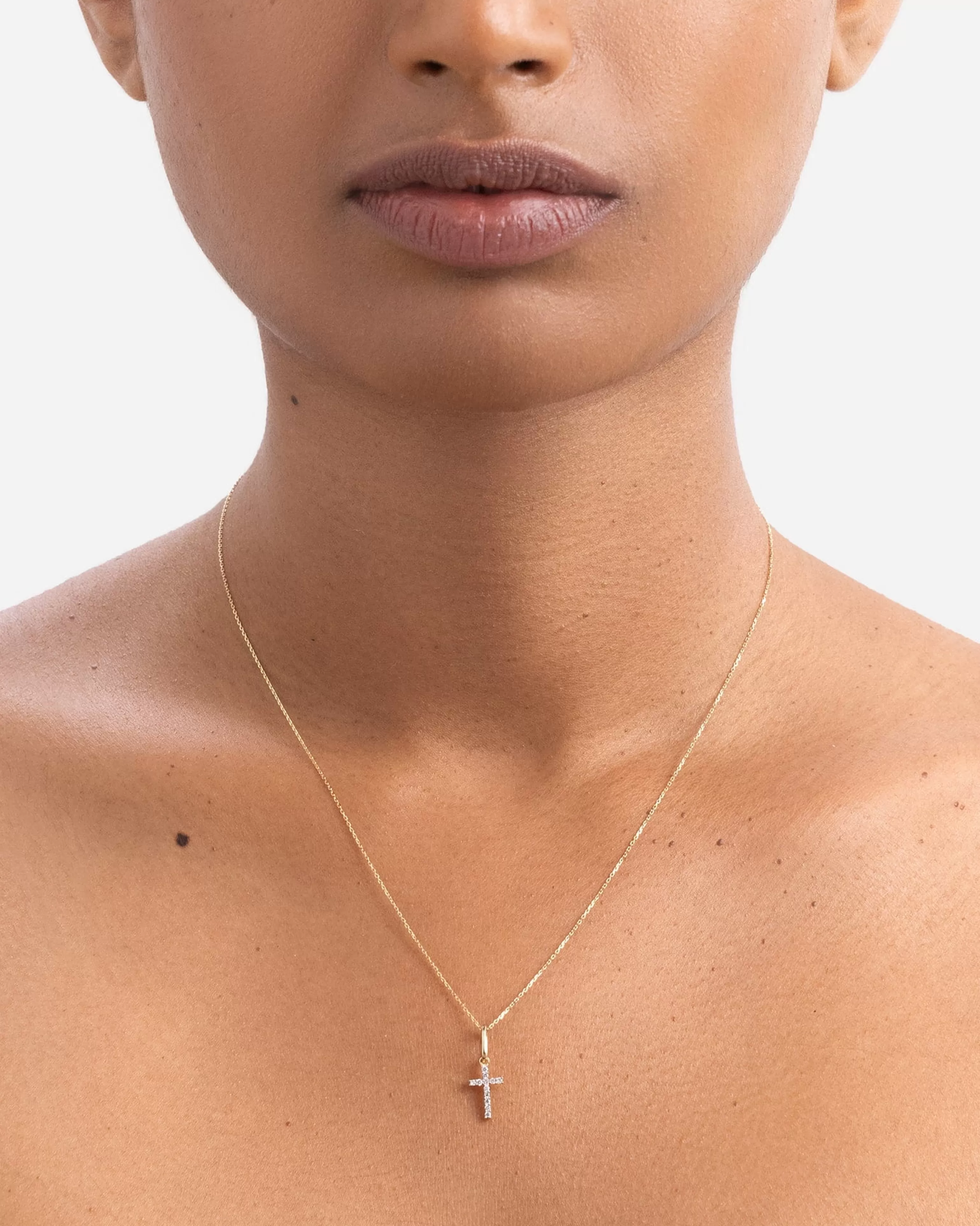 Necklace Charms | Diamonds^BRUNA The Label Espoir Charm 14k Yellow Gold & Laboratory-grown Diamonds