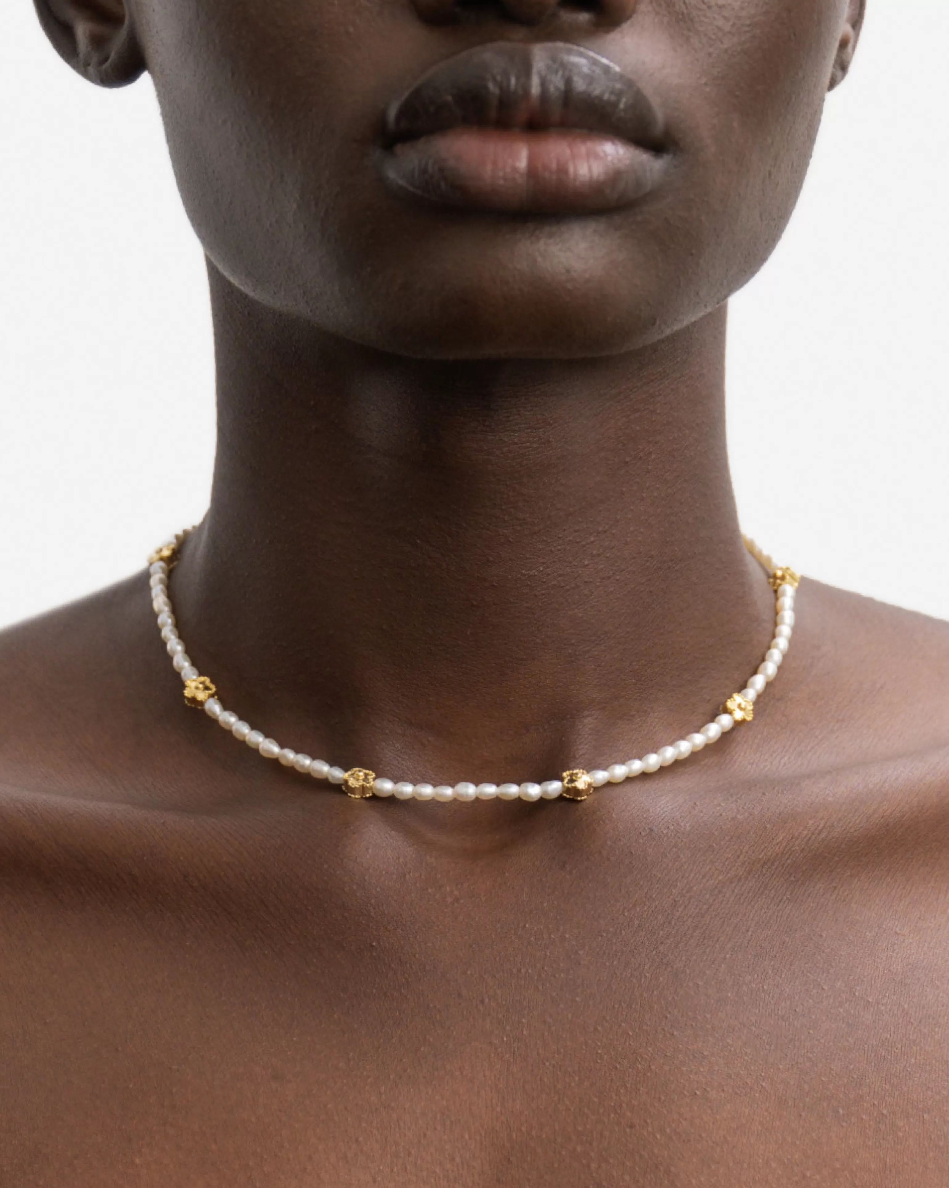 Pearls | Choker^BRUNA The Label Fiore Choker