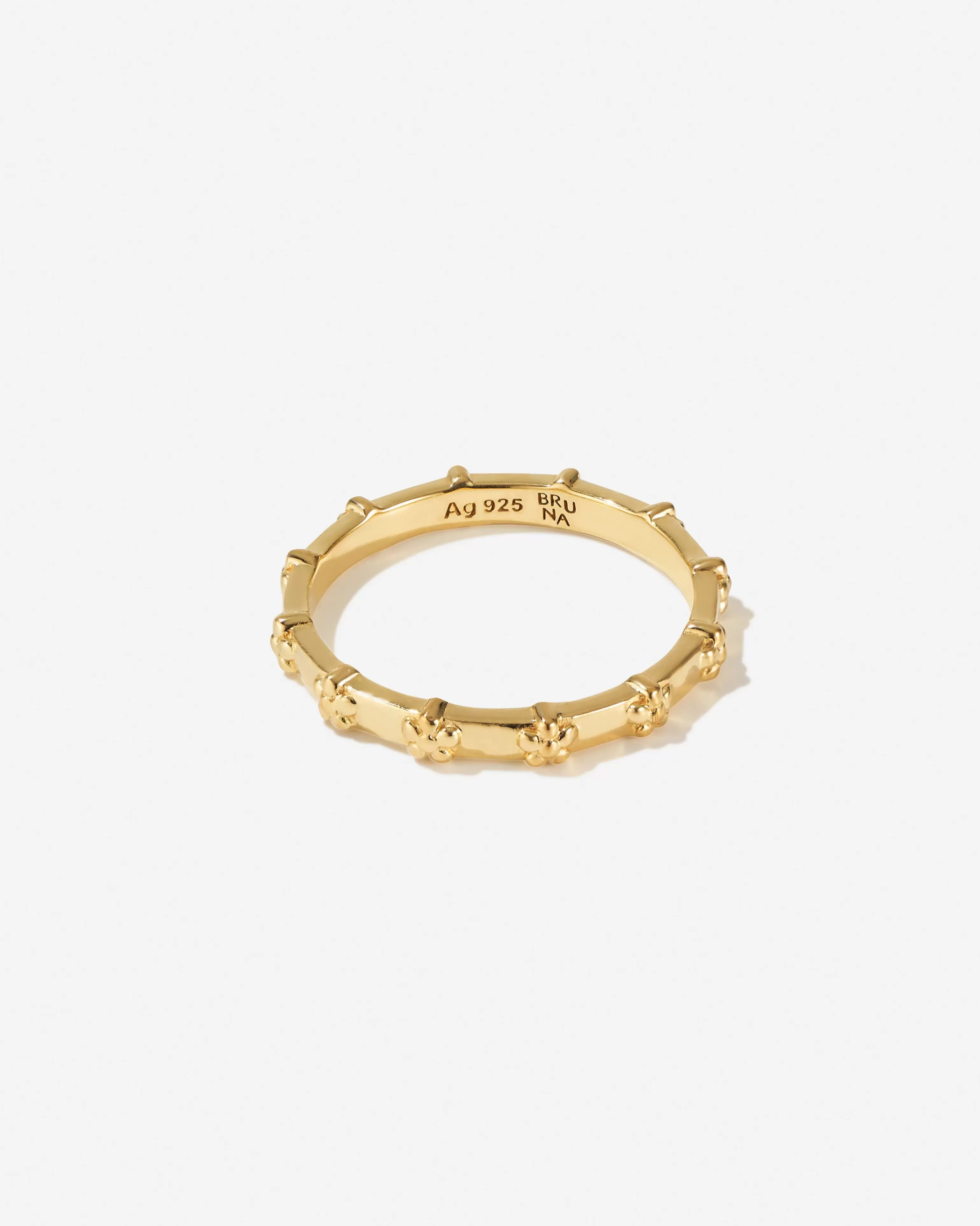 Stacking Rings | Delicate^BRUNA The Label Floret Ring 18k Gold Vermeil