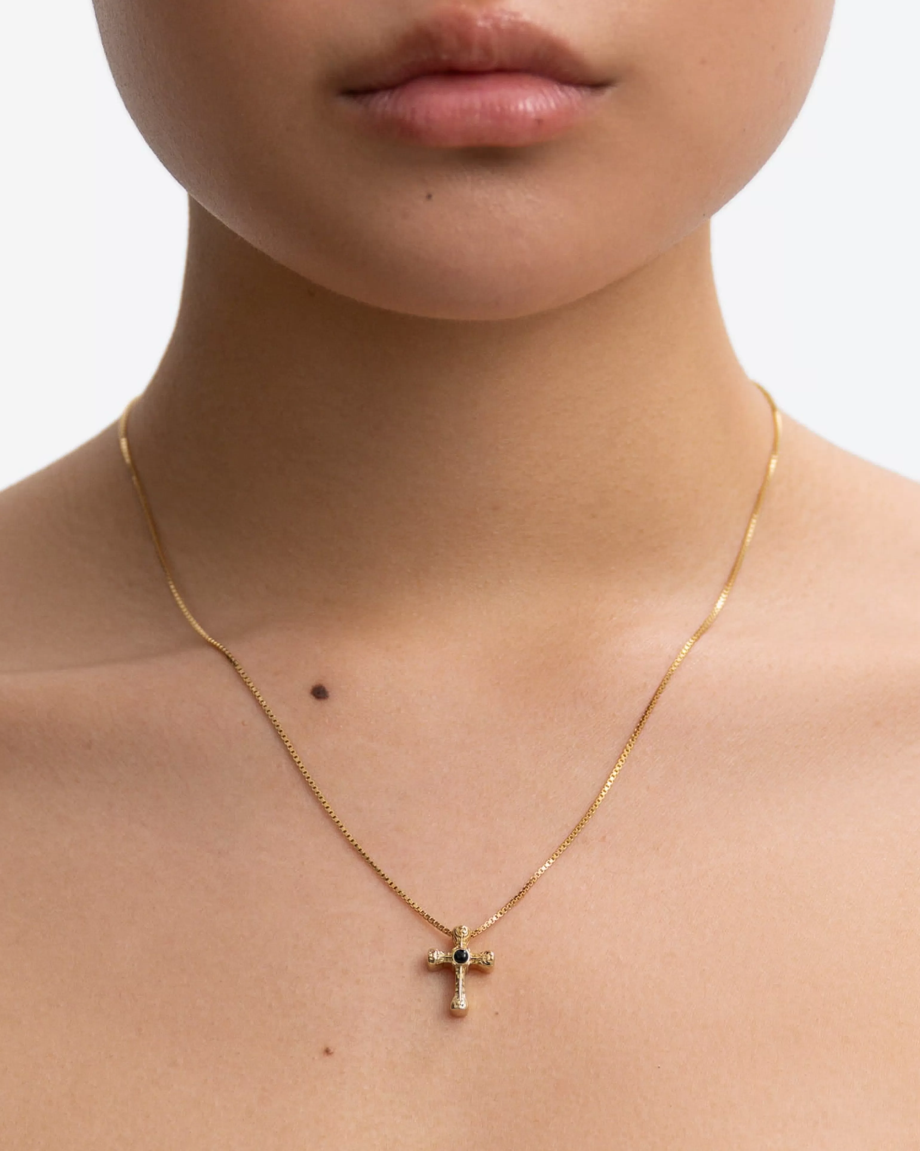 Delicate Necklaces^BRUNA The Label Fortuna Onyx Necklace