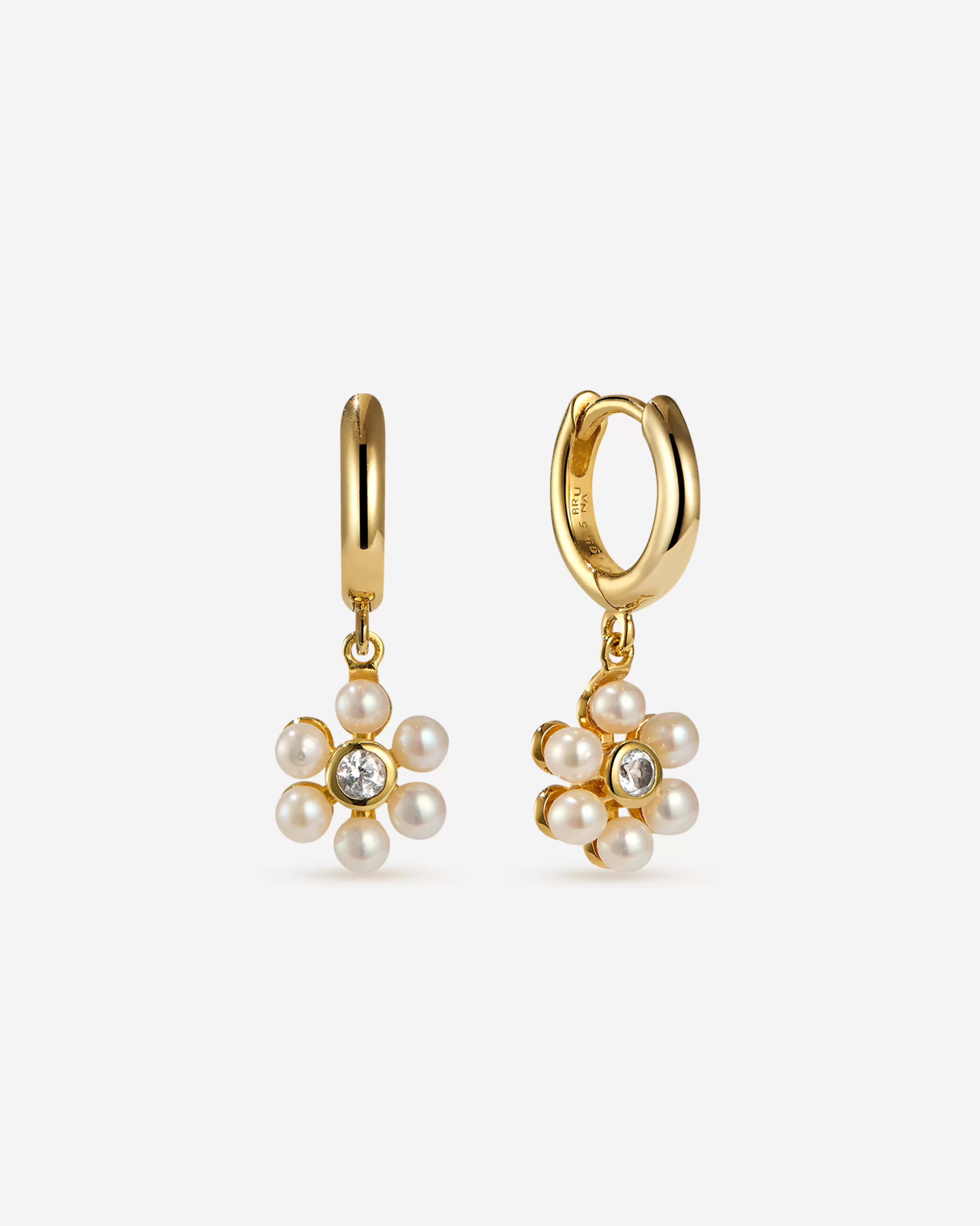 Charm Hoops | Hoops^BRUNA The Label Gironde Topaz Mini Hoops