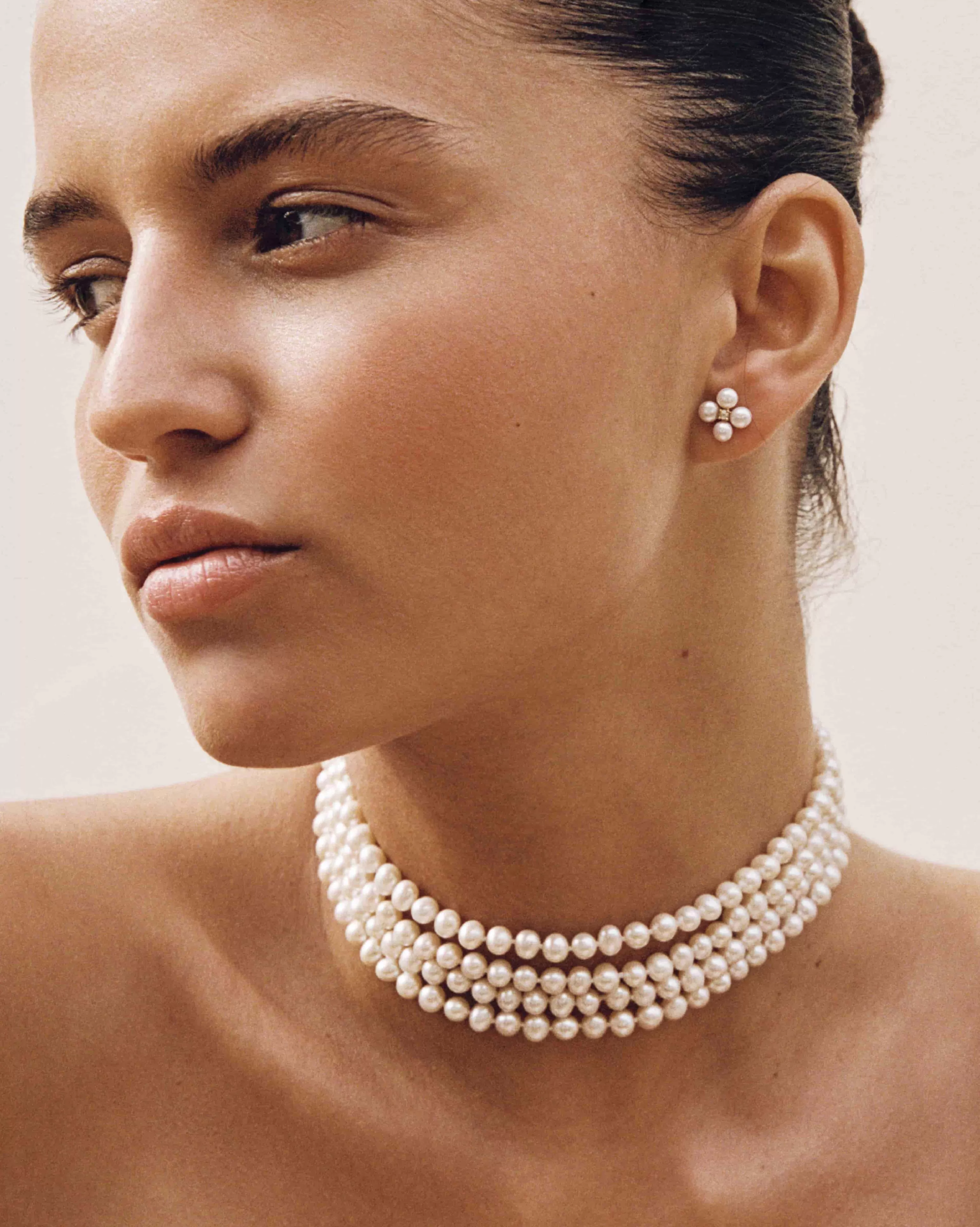 Studs | Pearls^BRUNA The Label Jardin Studs 18k Gold Vermeil & Gemstones & Pearls