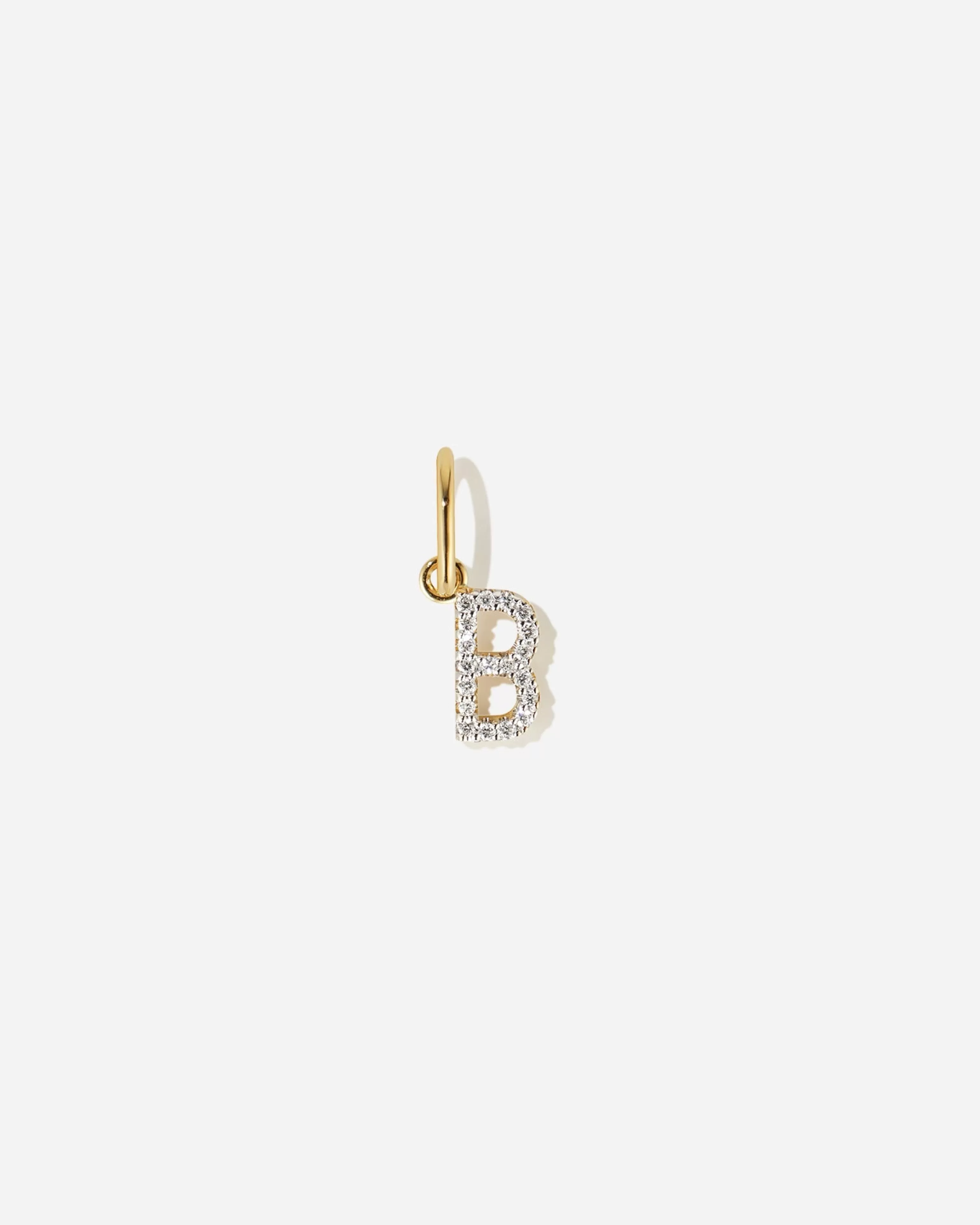 Necklace Charms | Initials^BRUNA The Label Lab-Grown Diamond Letter Charm