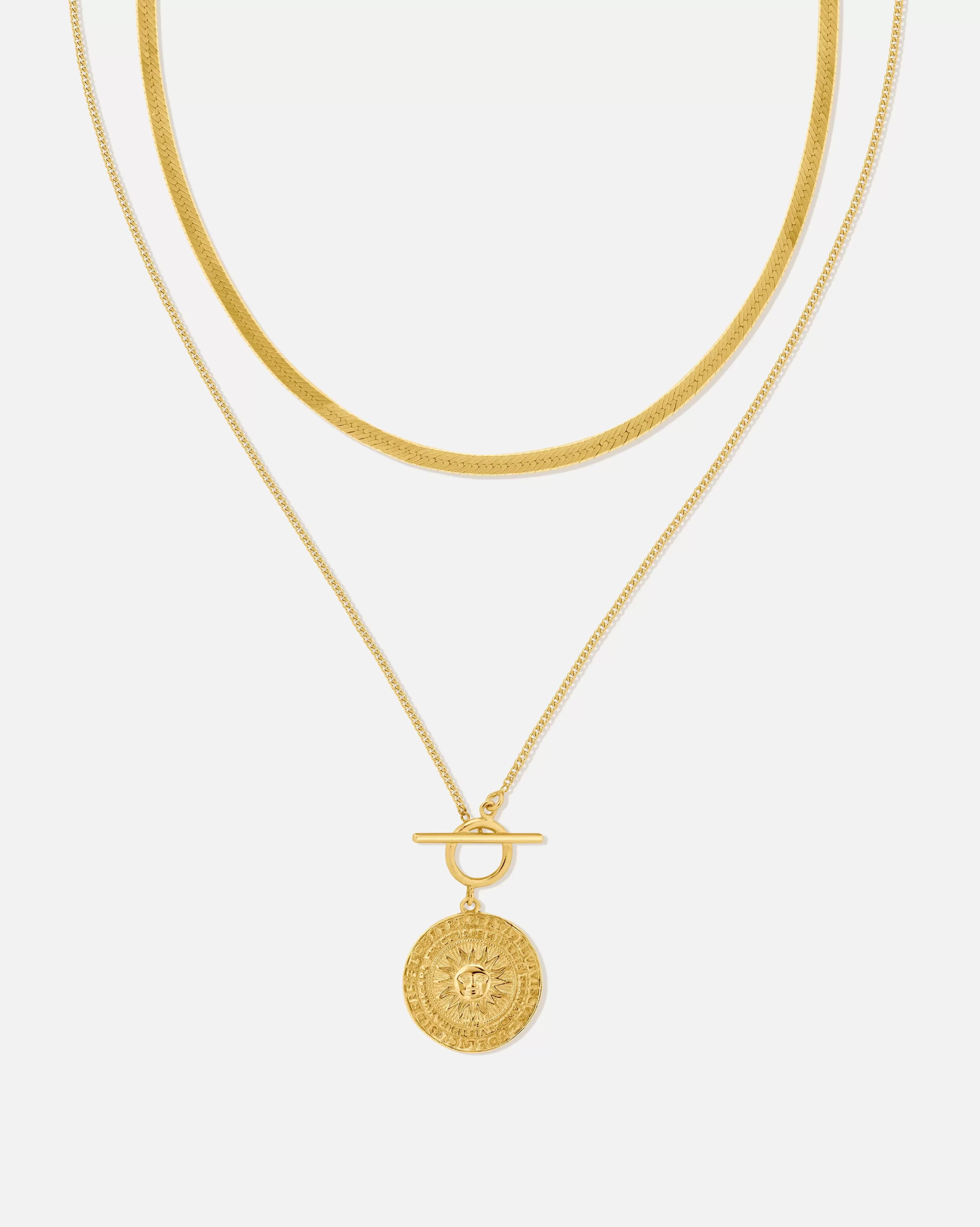 Pendants^BRUNA The Label Livorno Set 18k Gold Vermeil