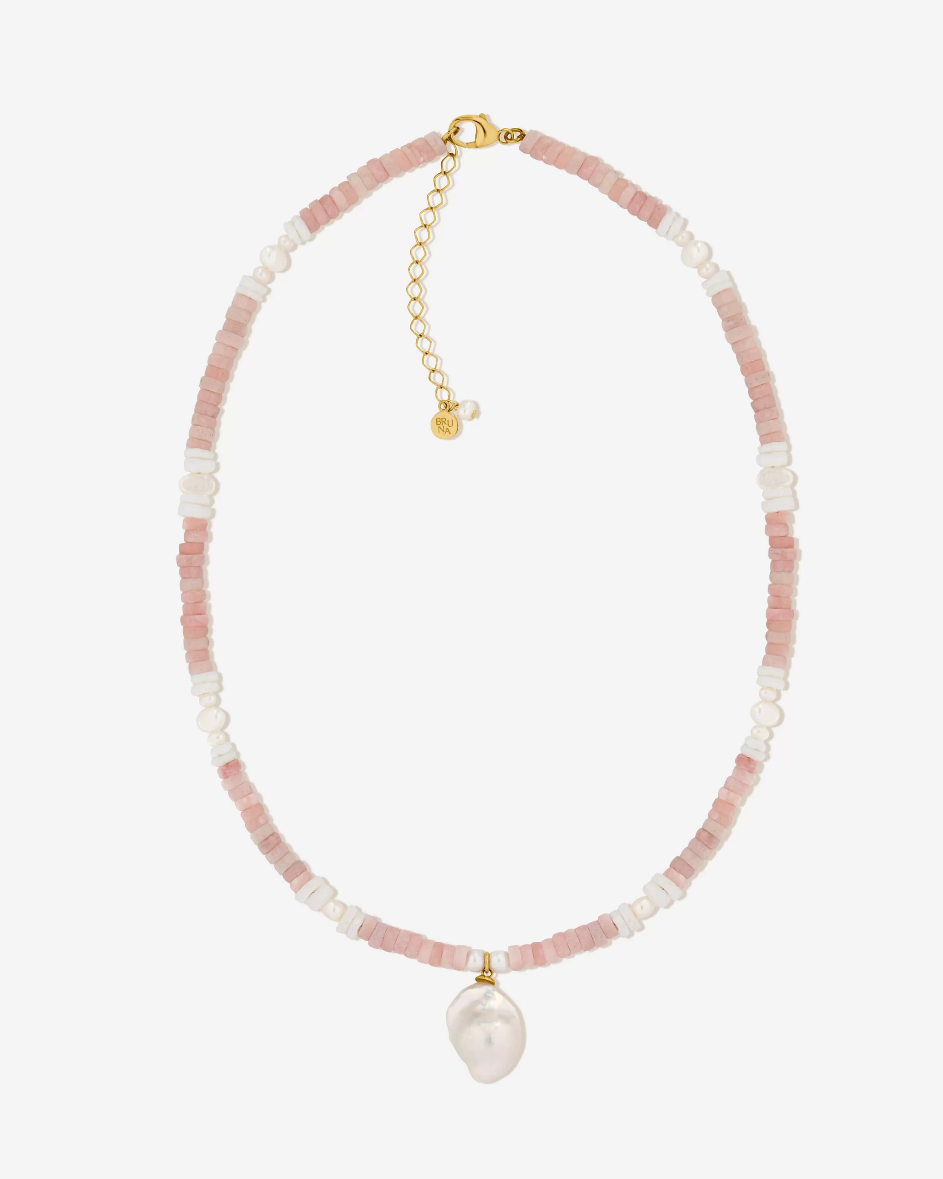 Beads | Pearls^BRUNA The Label Marbella Necklace 18k Gold Vermeil & Pearls