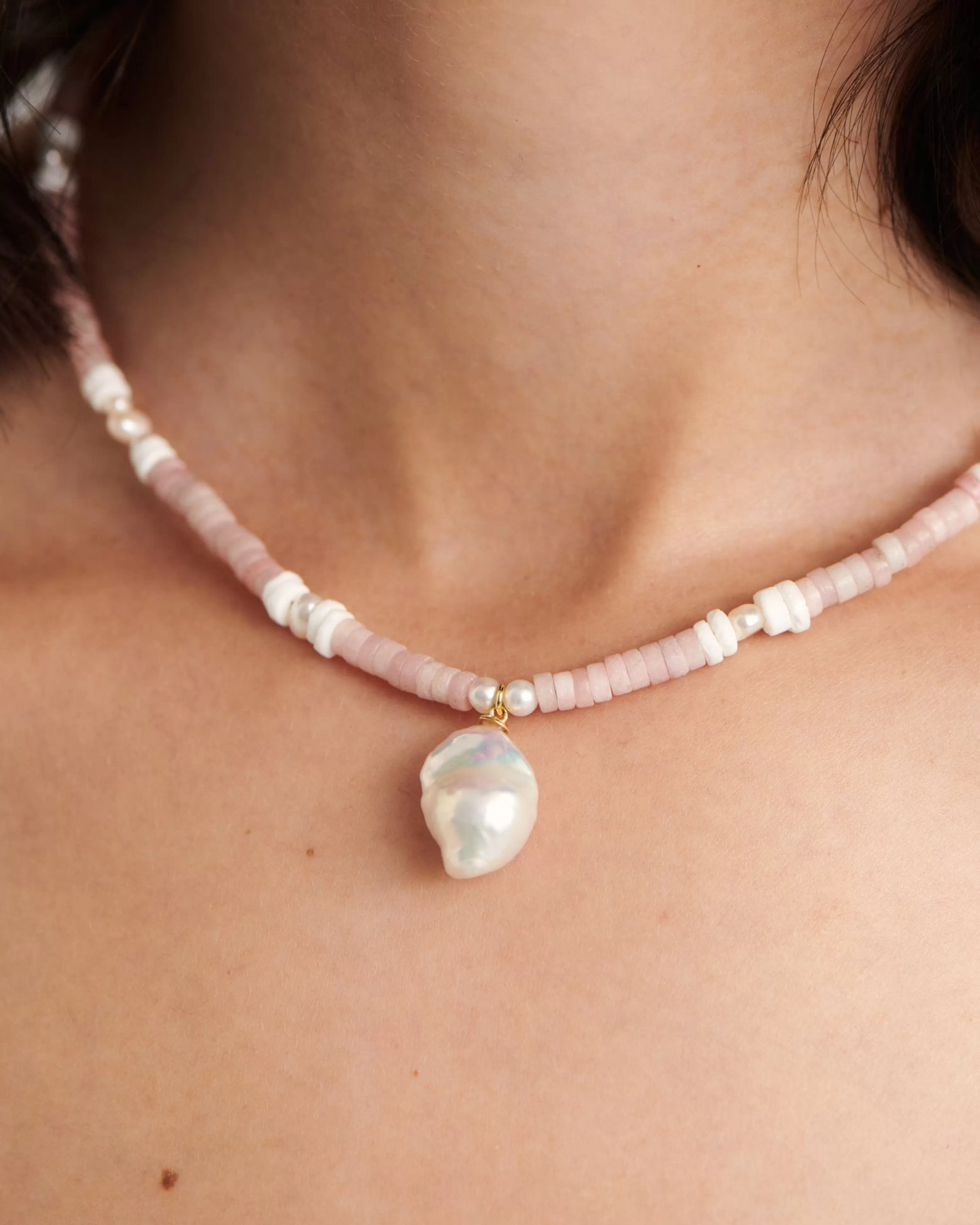 Beads | Pearls^BRUNA The Label Marbella Necklace 18k Gold Vermeil & Pearls