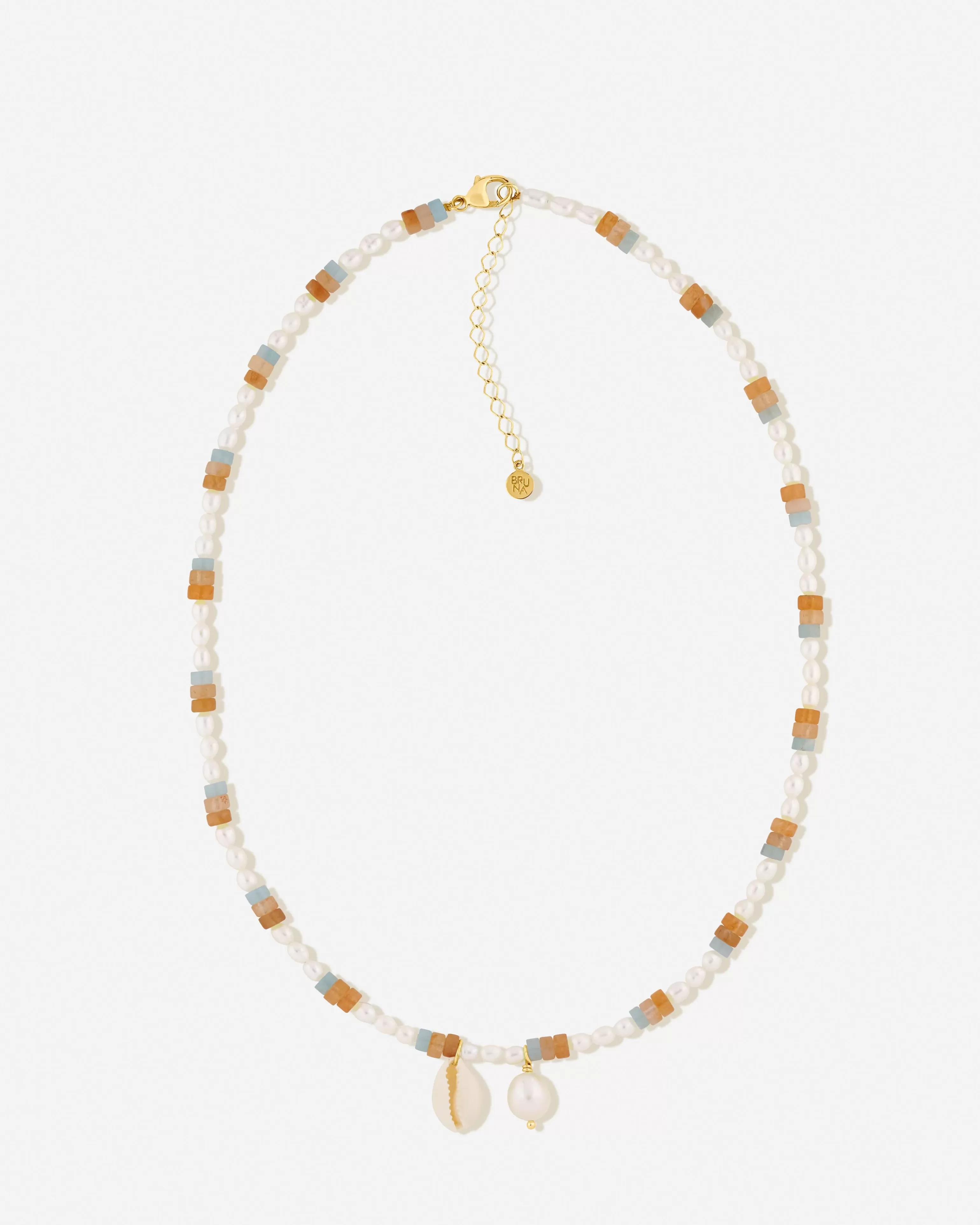 Beads | Pearls^BRUNA The Label Mare Necklace 18k Gold Vermeil & Pearls