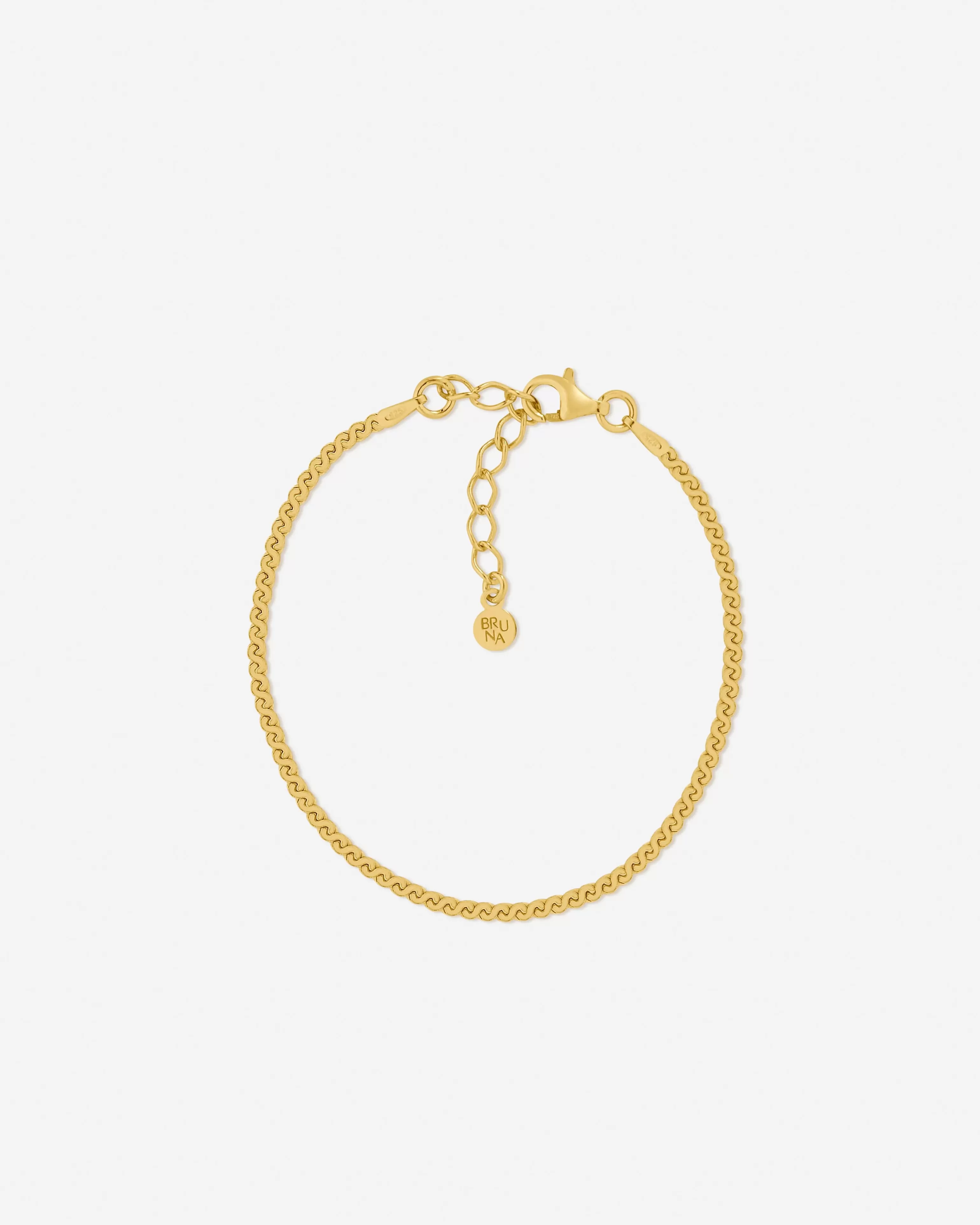 Delicate | Chains^BRUNA The Label Modena Bracelet 18k Gold Vermeil