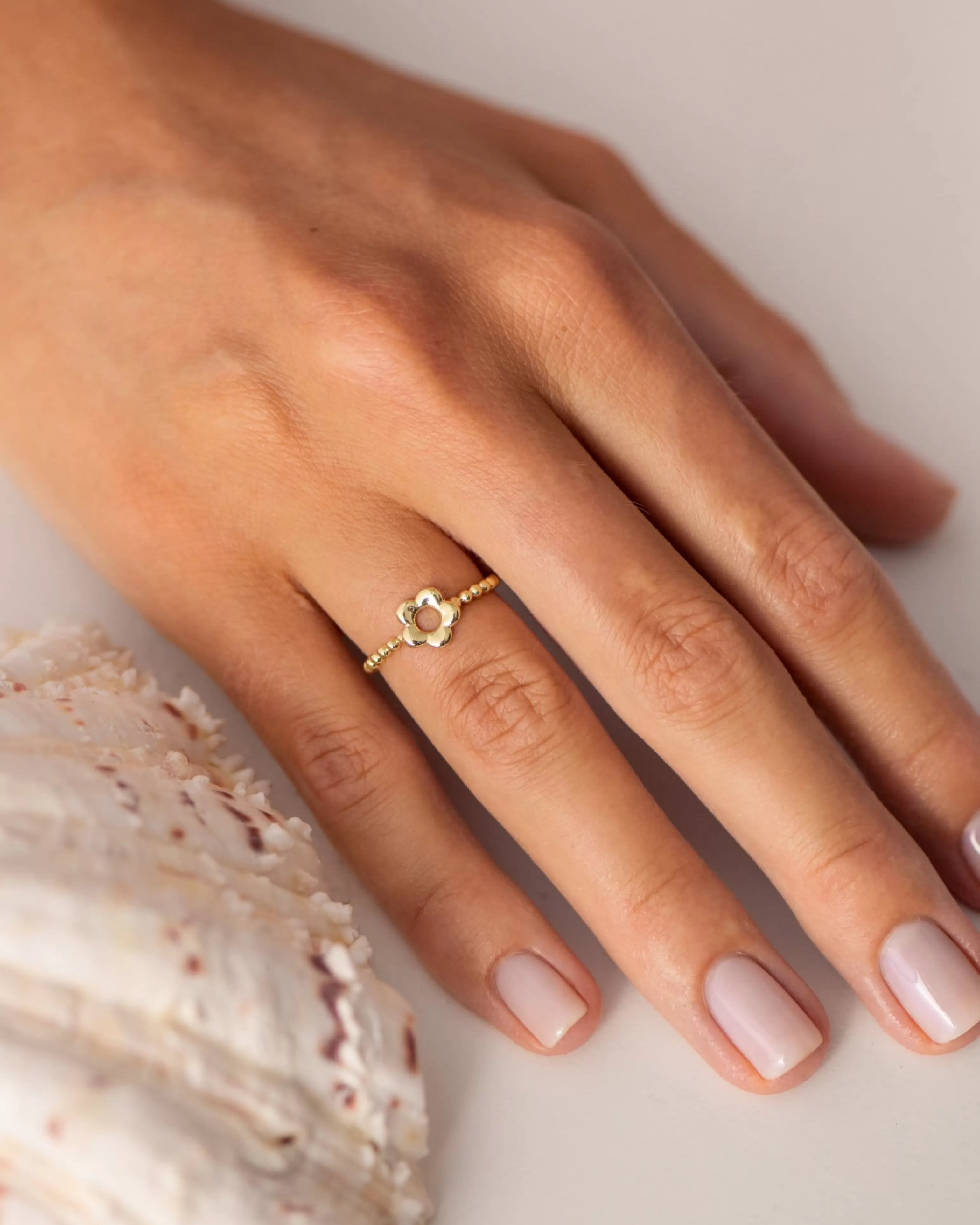 Stacking Rings | Delicate^BRUNA The Label Prado Ring 18k Gold Vermeil