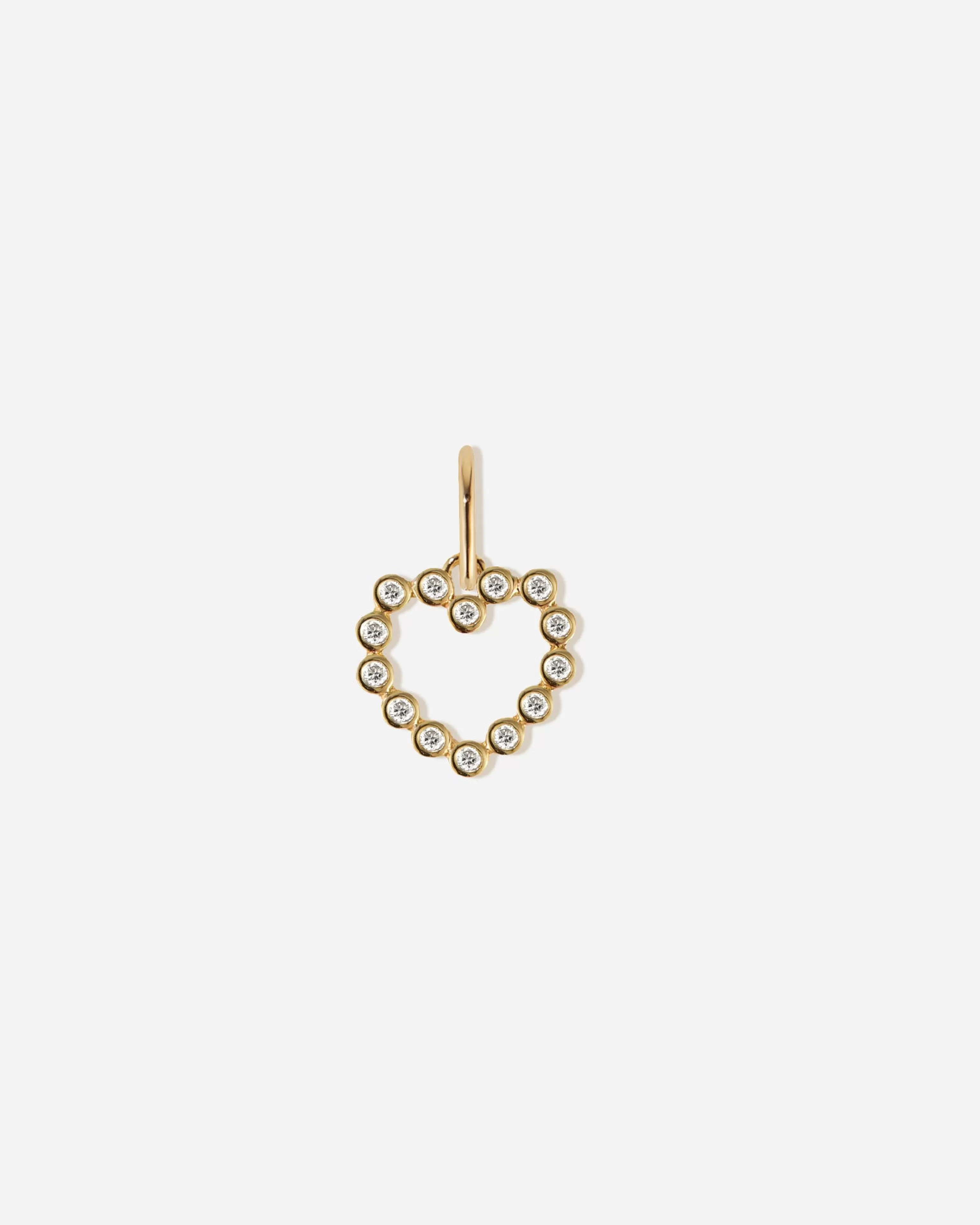 Necklace Charms | Diamonds^BRUNA The Label Promesse Charm 14k Yellow Gold & Laboratory-grown Diamonds