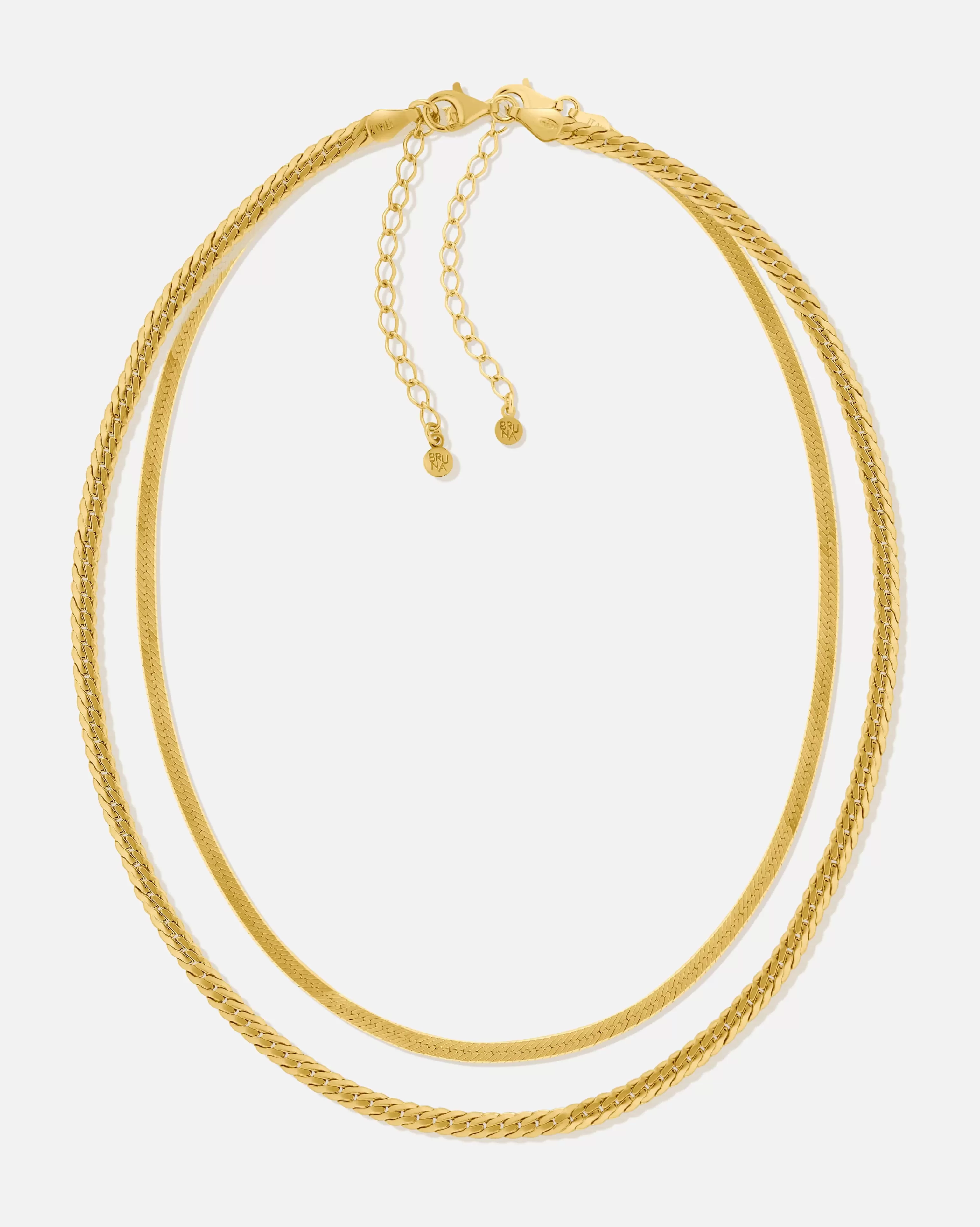 Statement Jewelry^BRUNA The Label Ravenna Set 18k Gold Vermeil