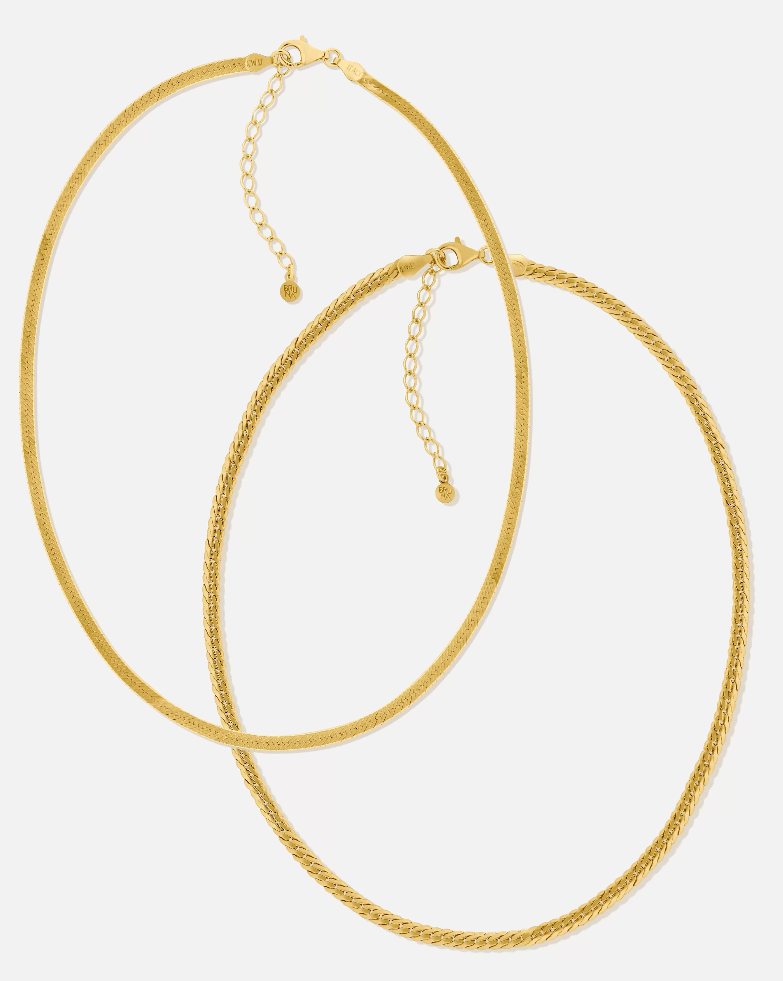 Statement Jewelry^BRUNA The Label Ravenna Set 18k Gold Vermeil