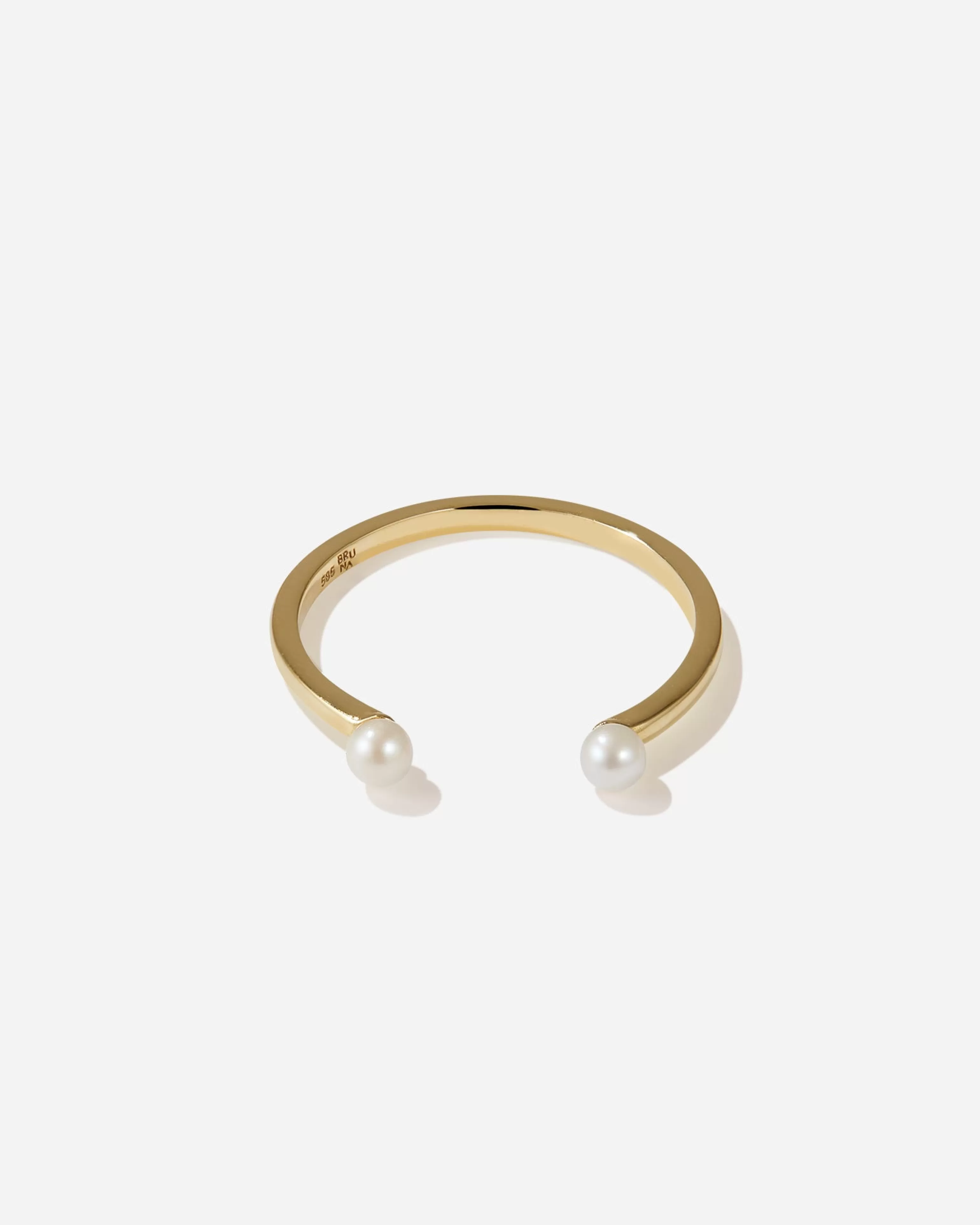 Stacking Rings | Pearls^BRUNA The Label Rivoli Ring 14k Yellow Gold & Pearls