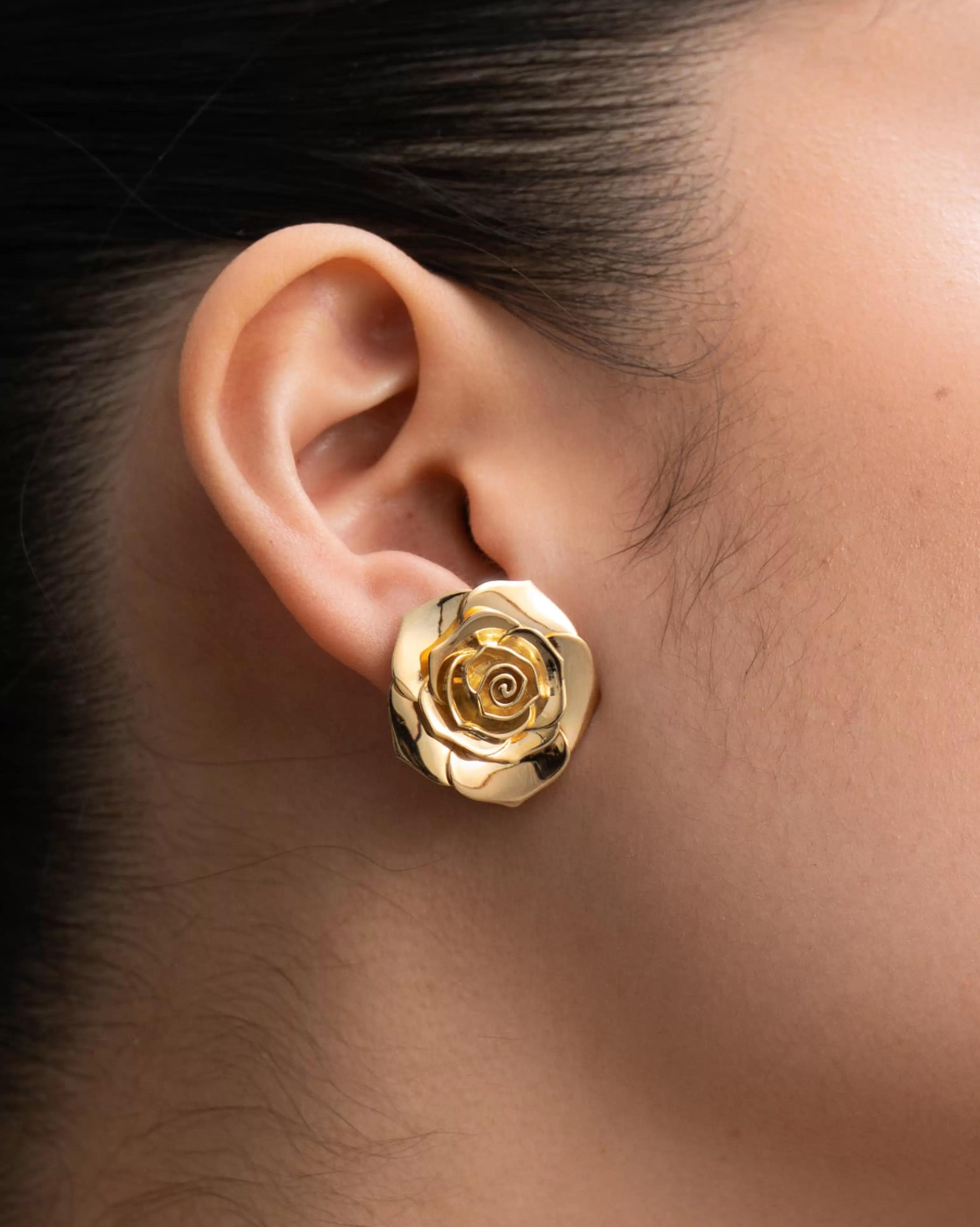 Studs^BRUNA The Label Rose Large Earrings