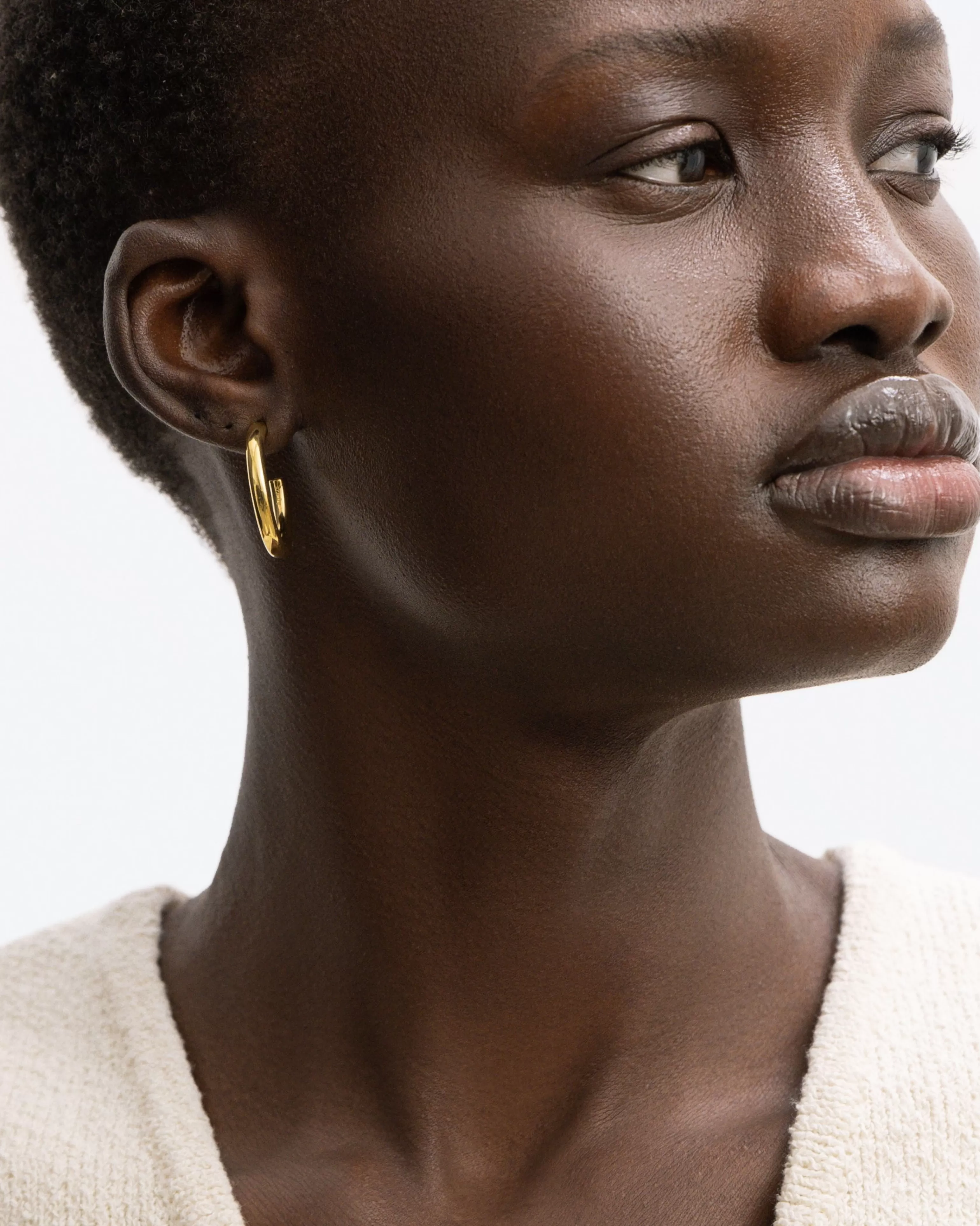 Hoops^BRUNA The Label Saint-Tropez 14k Gold Hoops