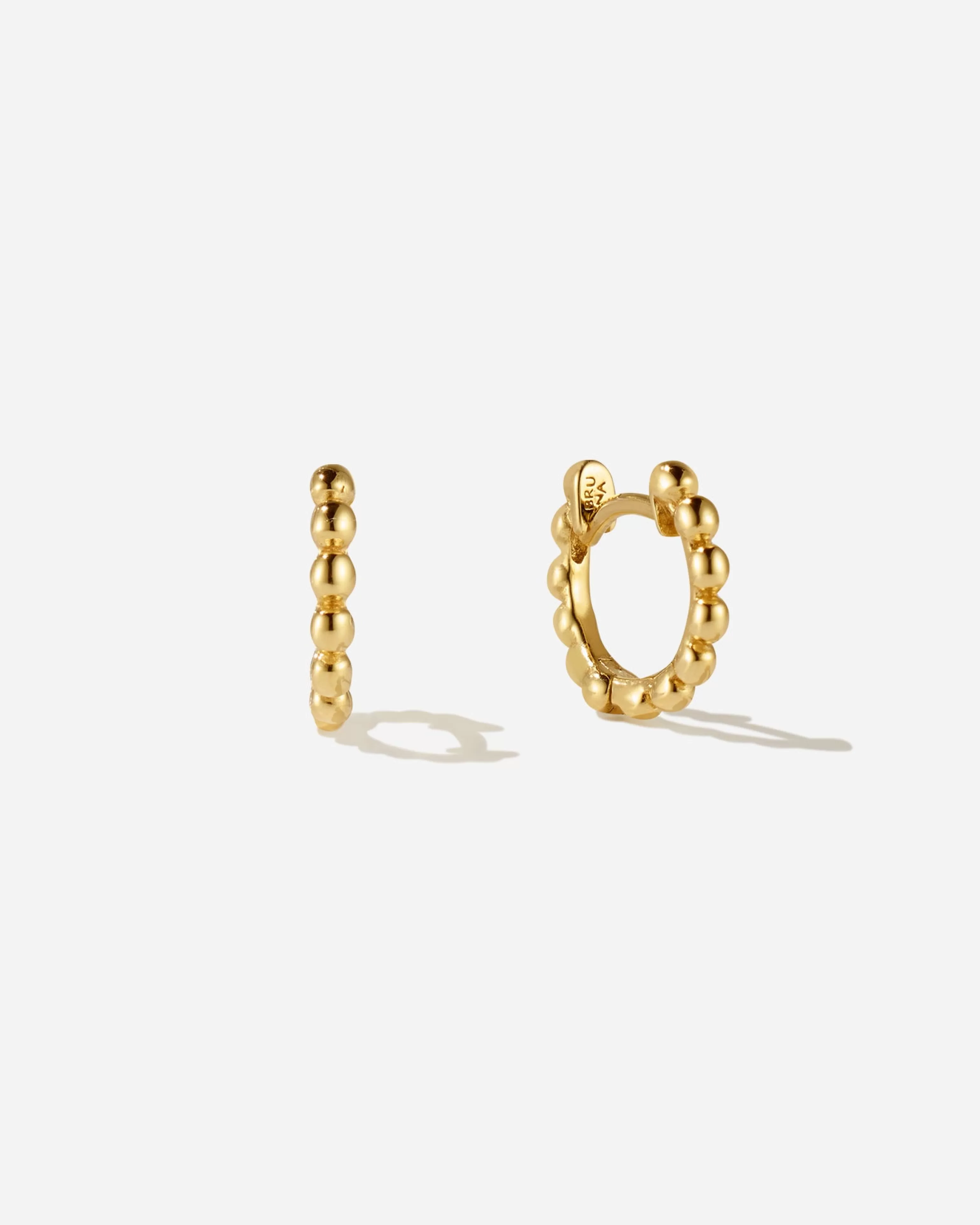 Hoops^BRUNA The Label Samos 14k Gold Hoops