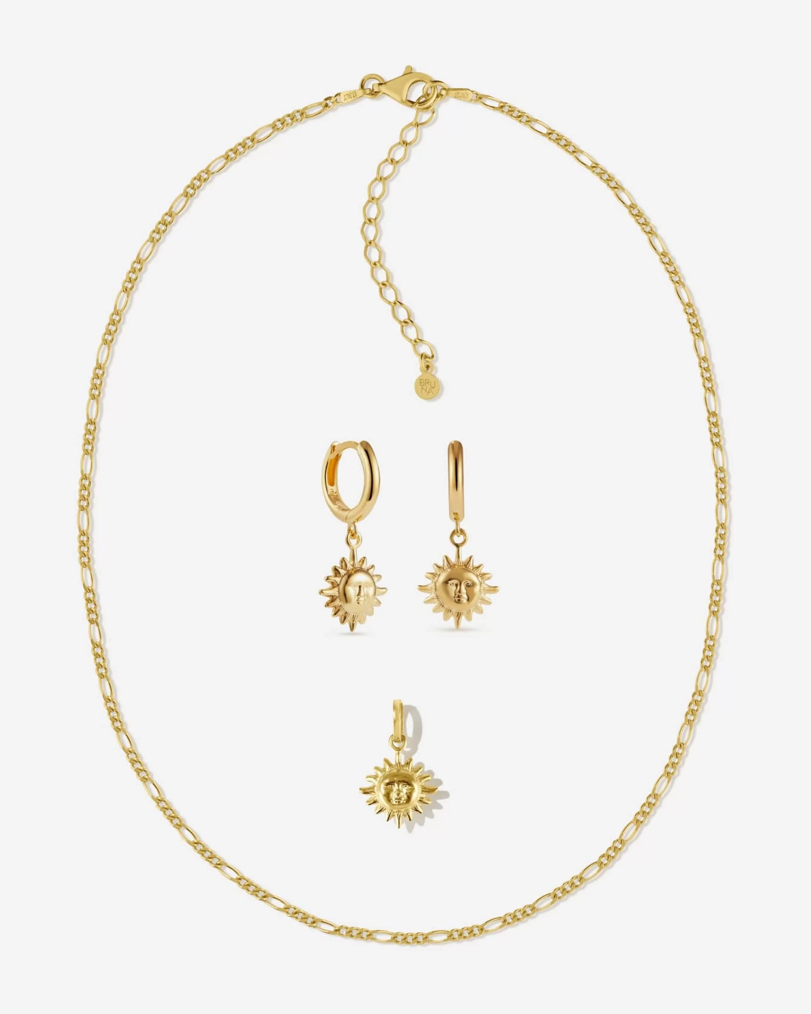 Summer Styles^BRUNA The Label Sun Set 18k Gold Vermeil