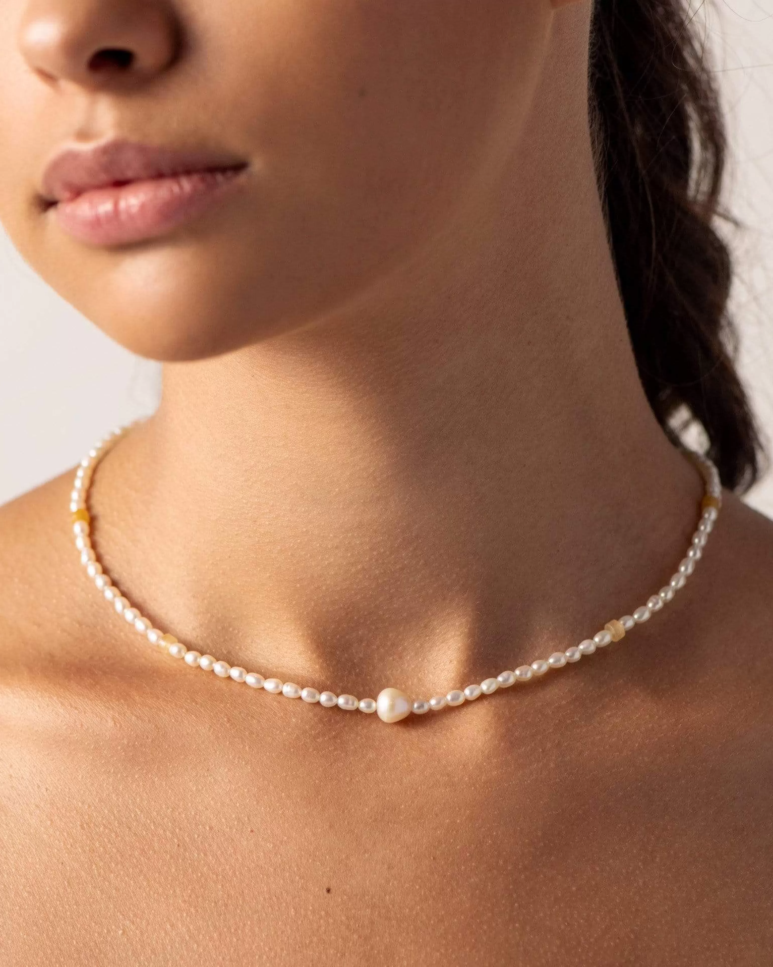 Pearls | Choker^BRUNA The Label Terra Choker 18k Gold Vermeil & Pearls