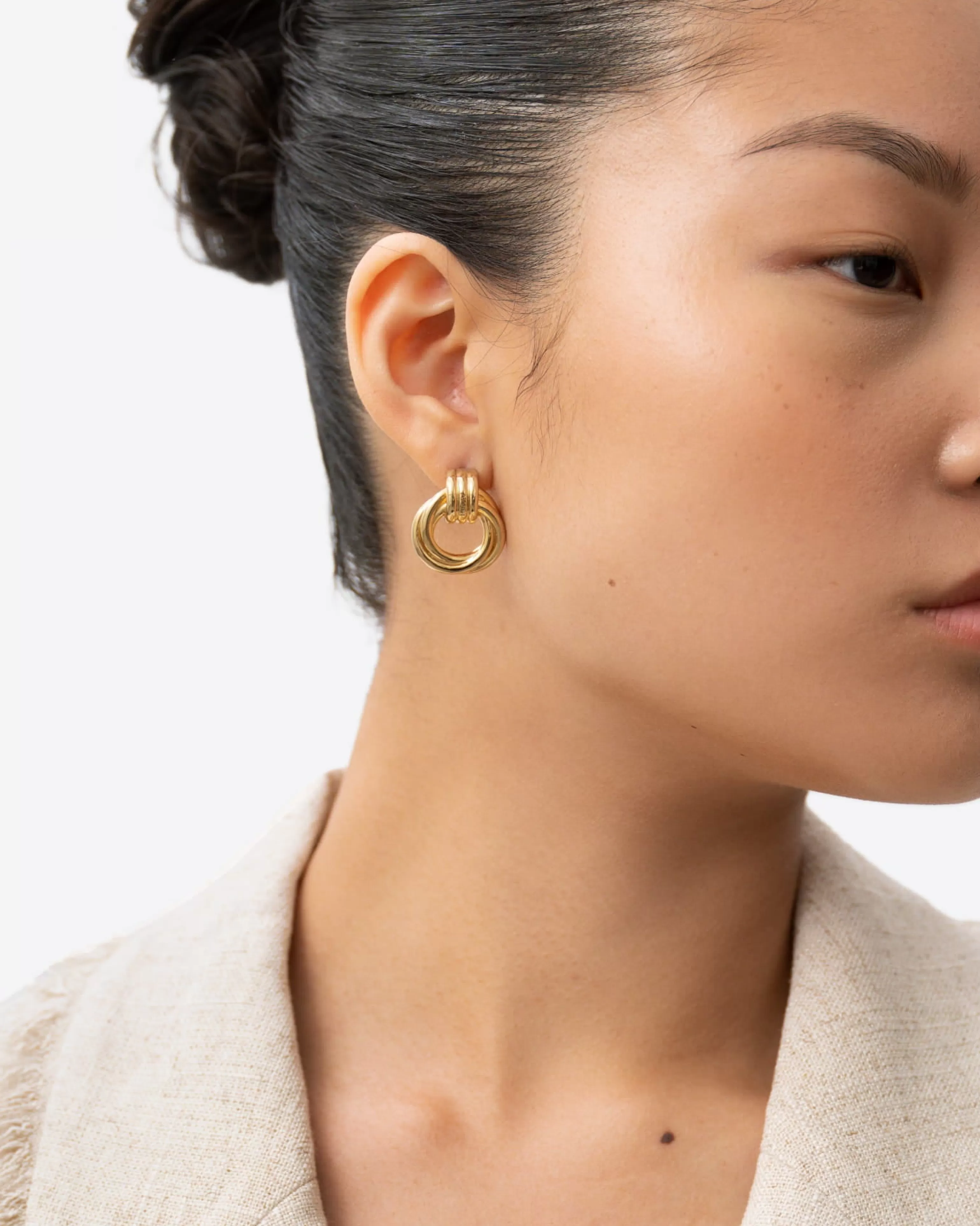 Studs^BRUNA The Label Tuscany Loop Earrings