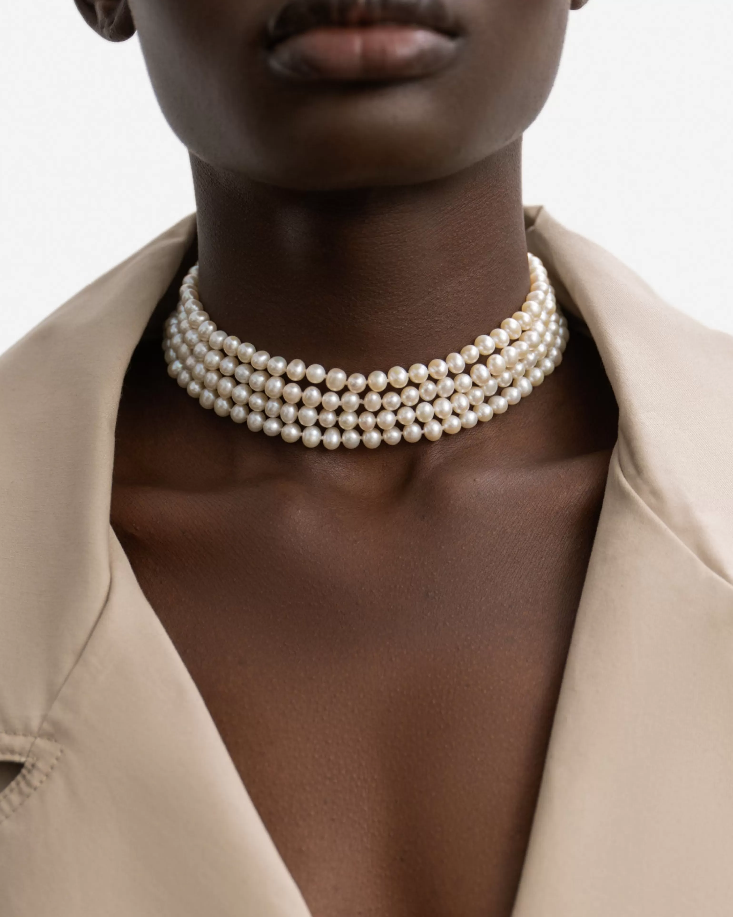 Pearls | Choker^BRUNA The Label Valence Choker 18k Gold Vermeil & Pearls