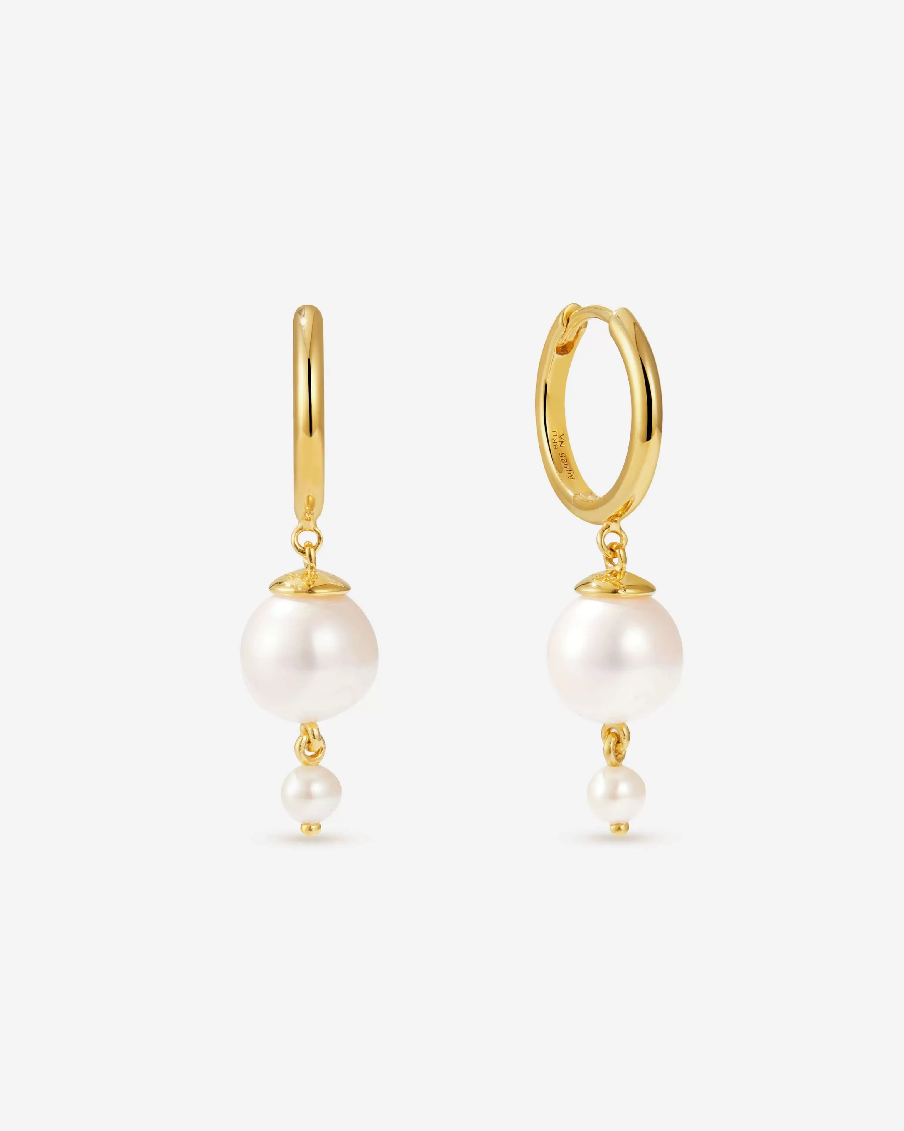 Charm Hoops | Hoops^BRUNA The Label Varenna Earrings