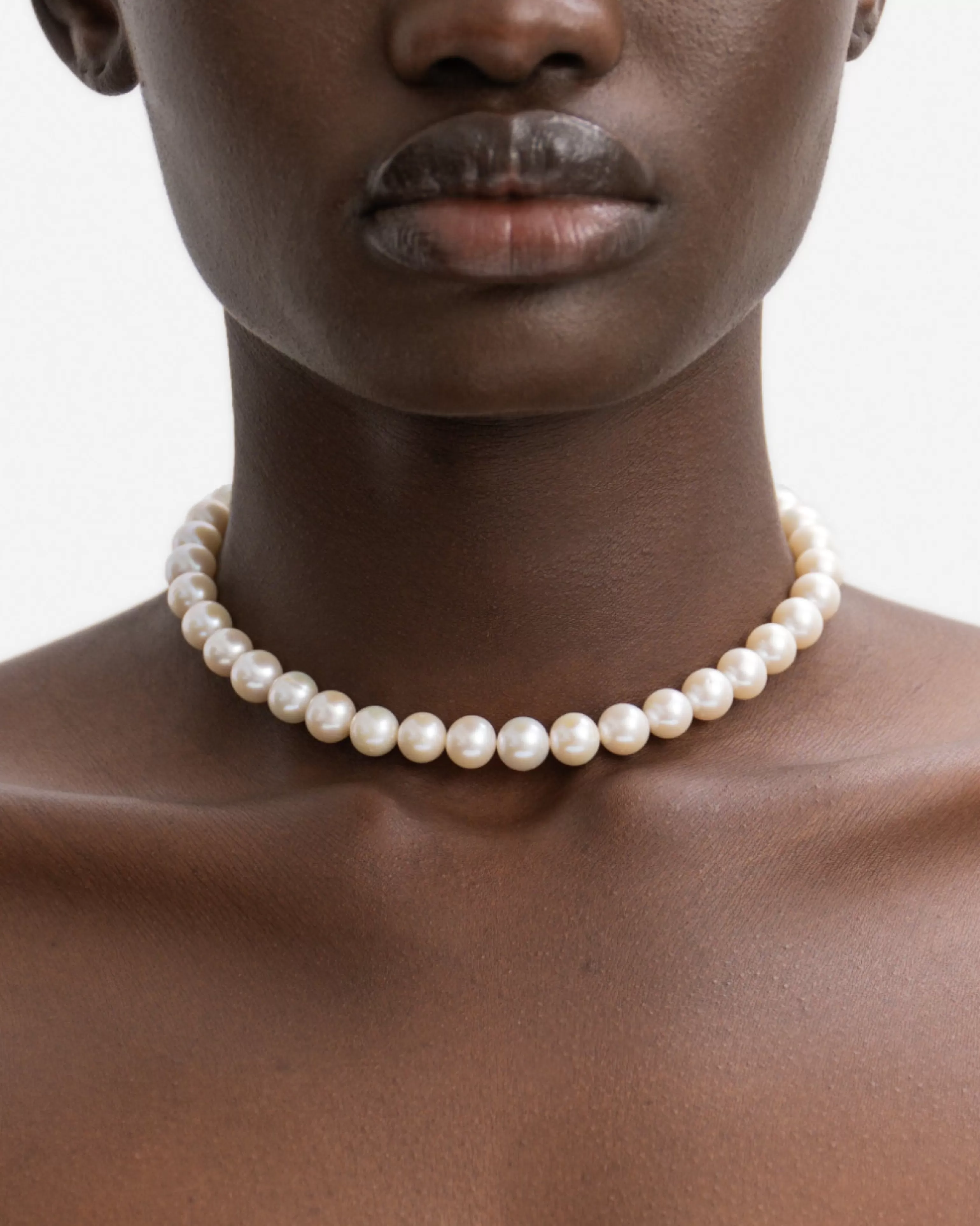 Pearls | Choker^BRUNA The Label Vivo Choker 18k Gold Vermeil & Pearls