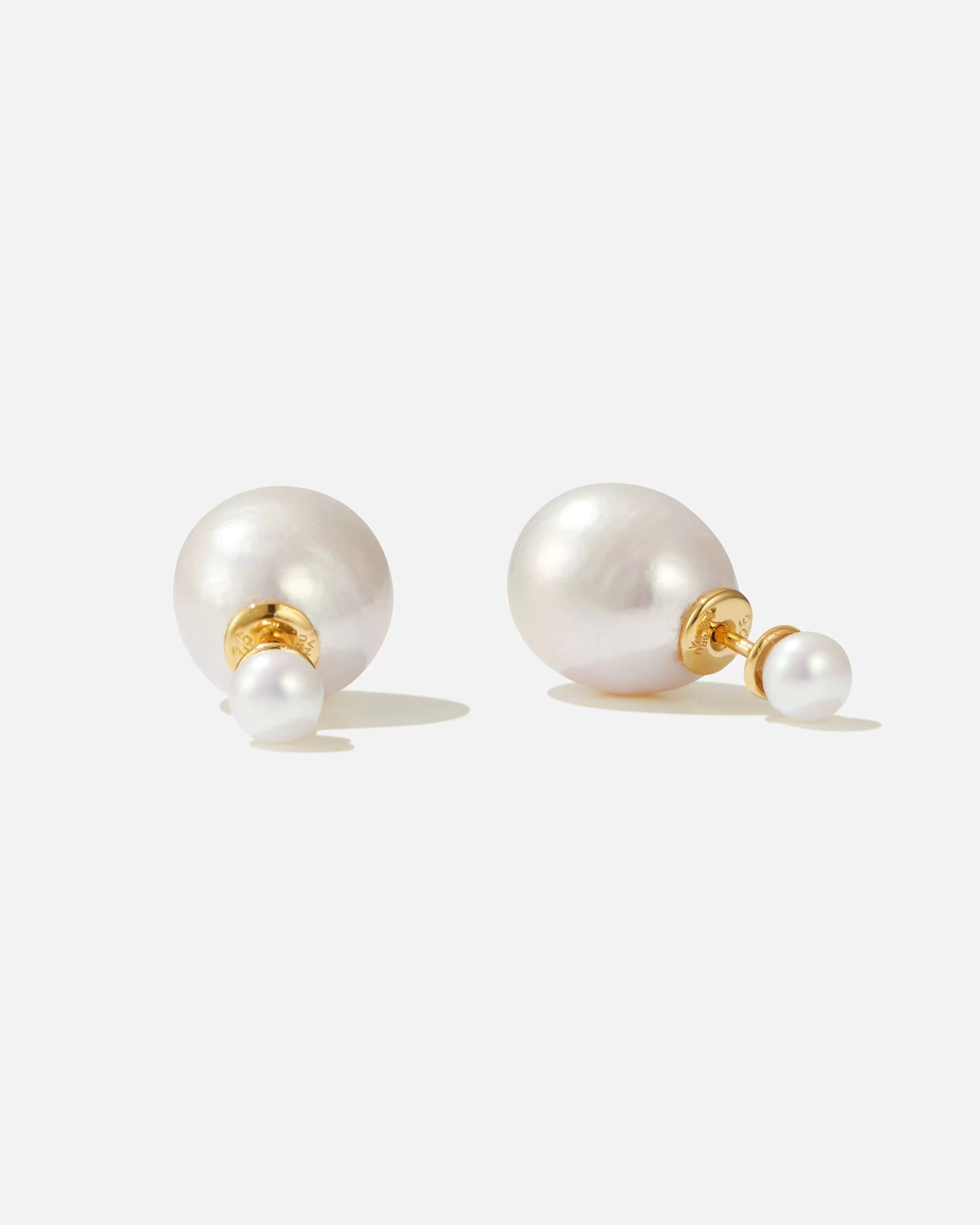 Pearls^BRUNA The Label Vivo Earrings 18k Gold Vermeil & Pearls